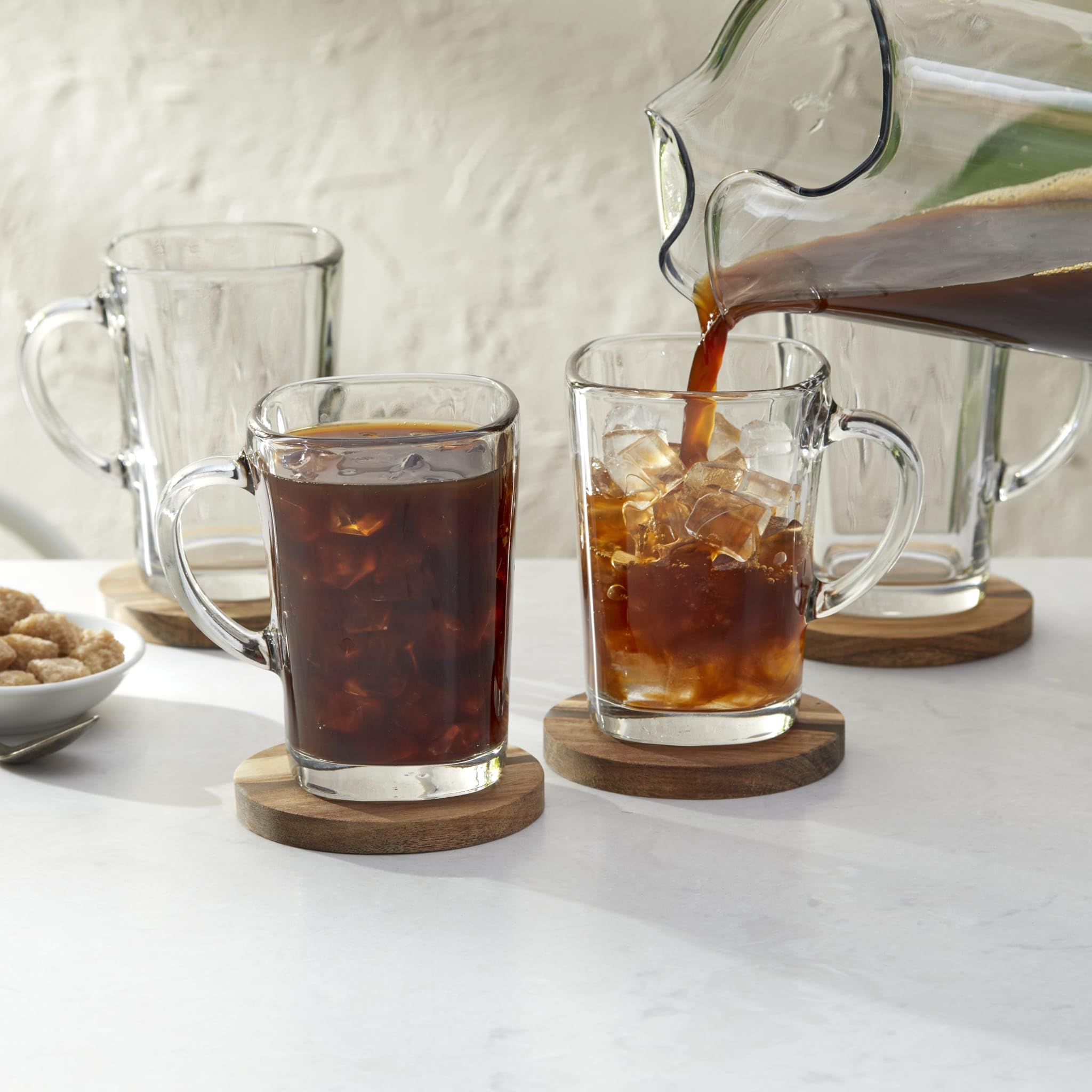 Libbey Tempo Tall Mug, 16-Ounce, Set Of 4