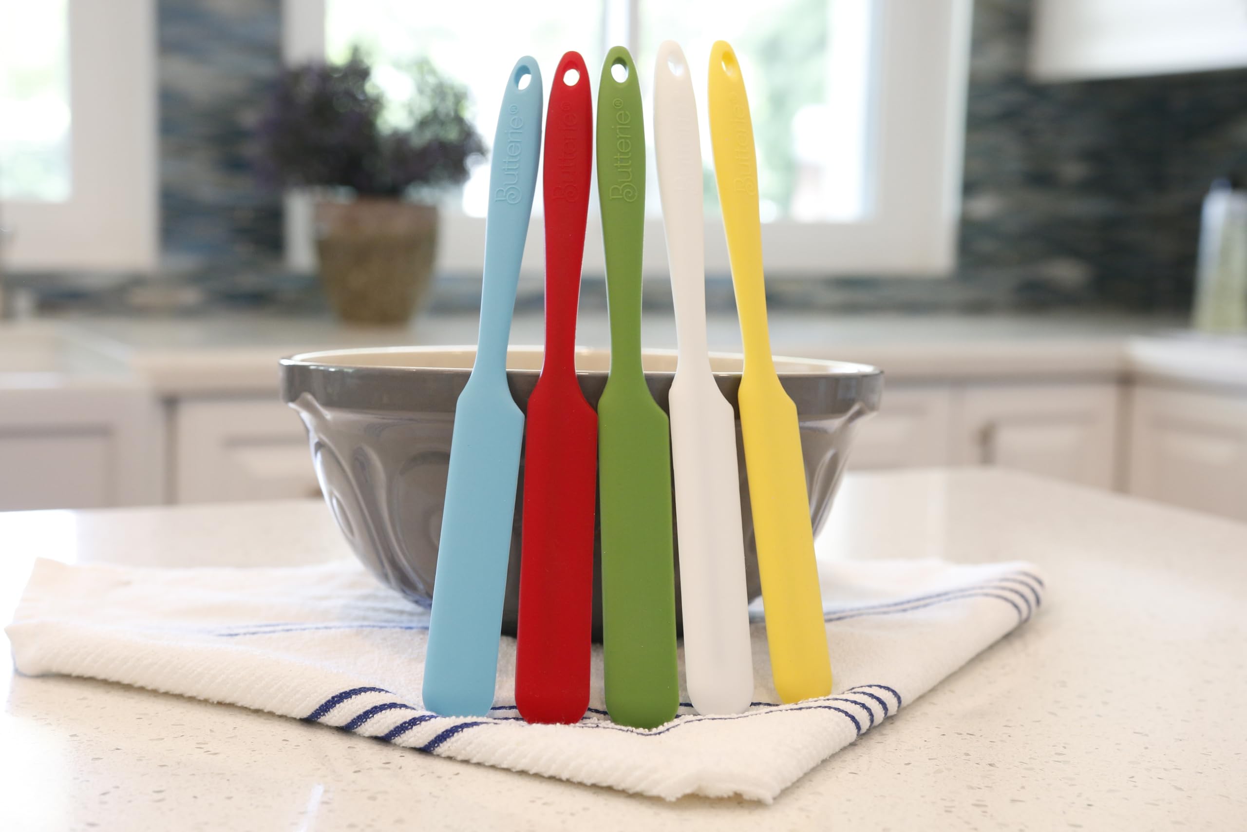 Butterie Non-Stick Silicone Spatula (Red)