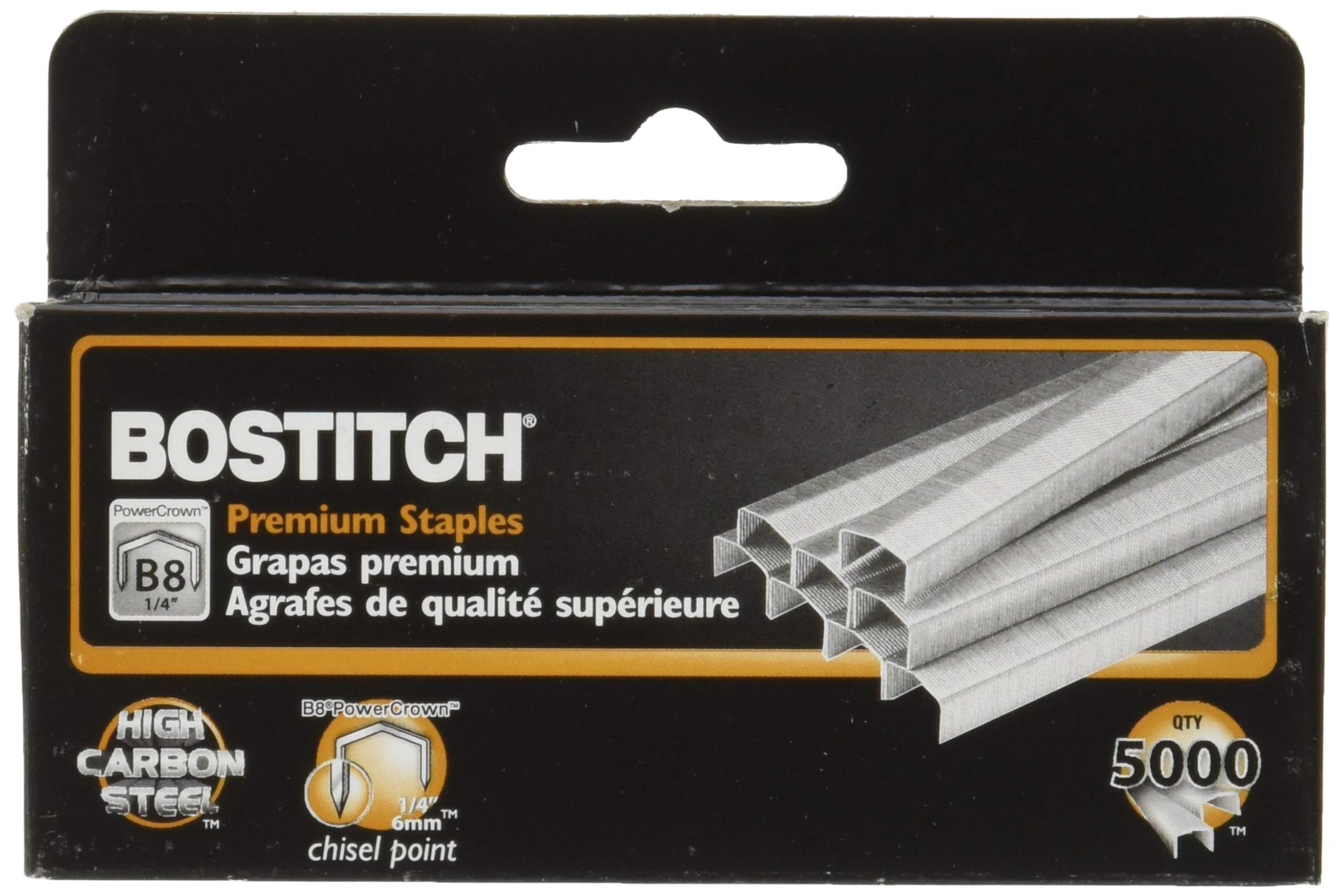 Value Pack Of 6 Boxes Stanley Bostitch B8 Powercrown Premium 14 Staples (Stcrp211514)