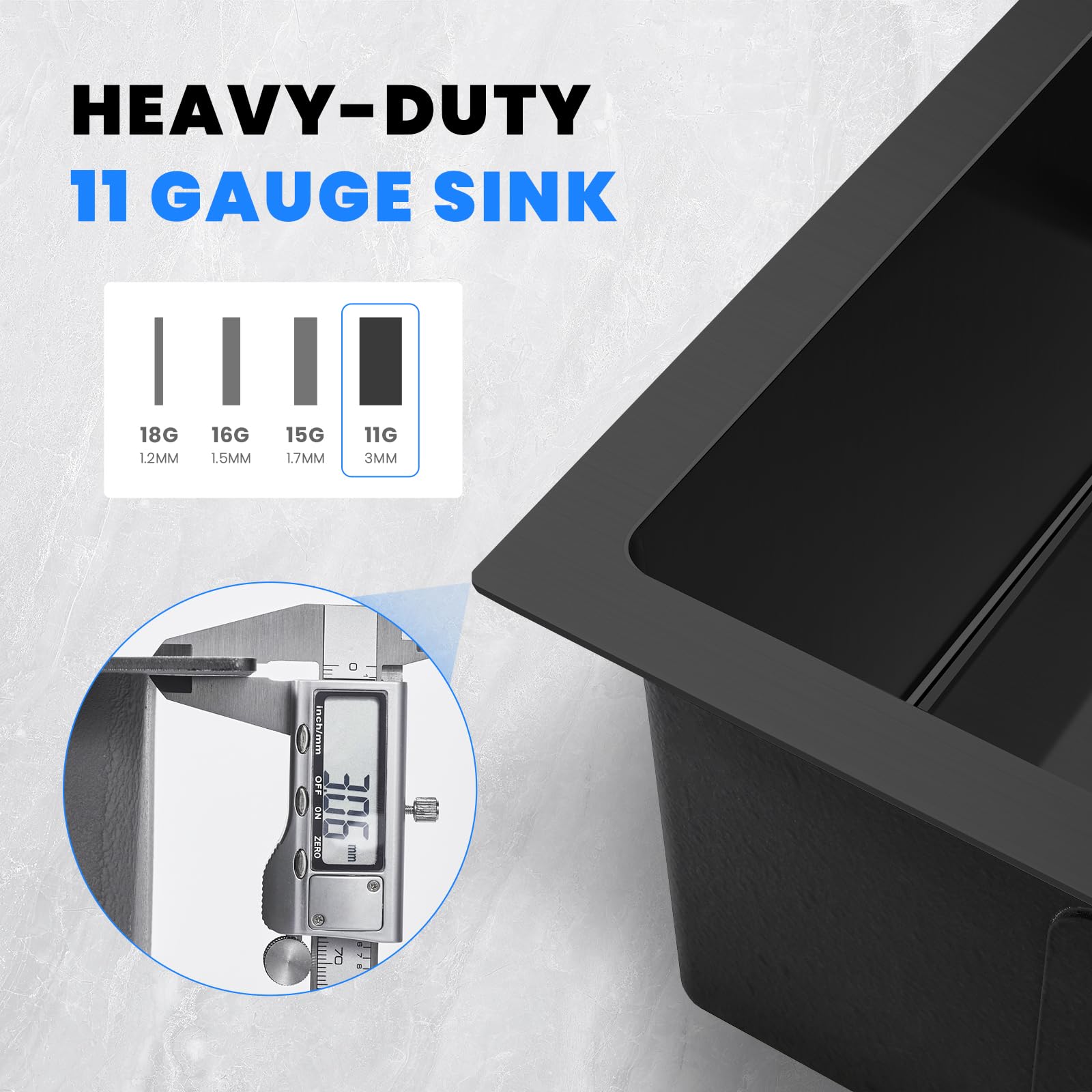 Popfly 18  18 Inch Drop In Bar Prep Sink, 304 Stainless Steel Top Mount Handmade Single Bowl Sink 9 Inche Deep Small Kitchen Sin