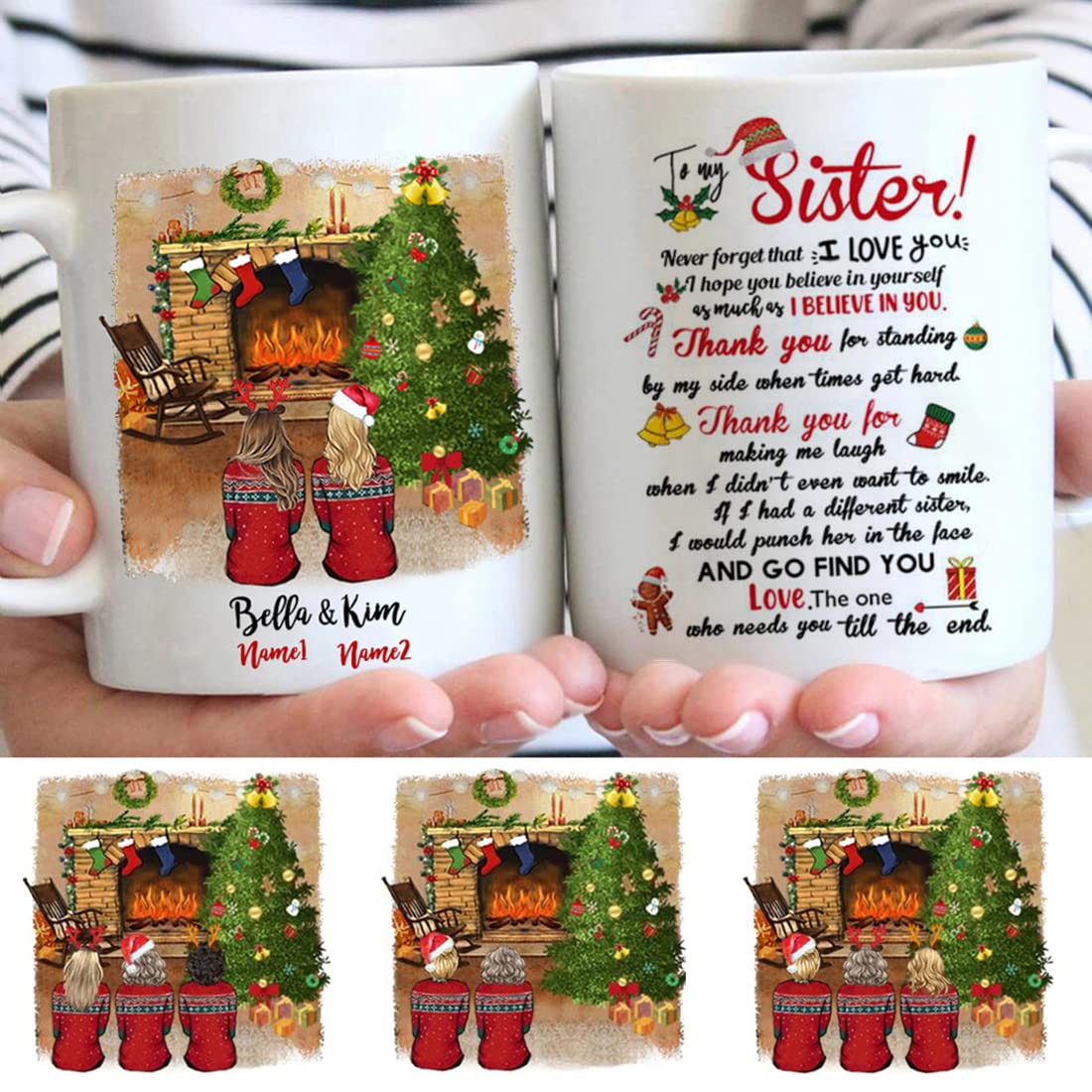 Personalized Gigi Mug, Customized Mother's Day Birthday Gifts for Gigi Grandma Nama Grandma's Garden Mug, Custom Bith Month Flow