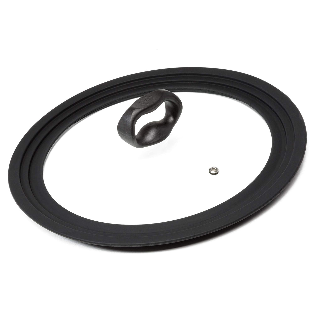 Ecolution Universal Lid For Pots And Pans, Fits 9.5-Inch To 12-Inch Cookware, Tempered Glass Replacement Lid With Heat Resistant