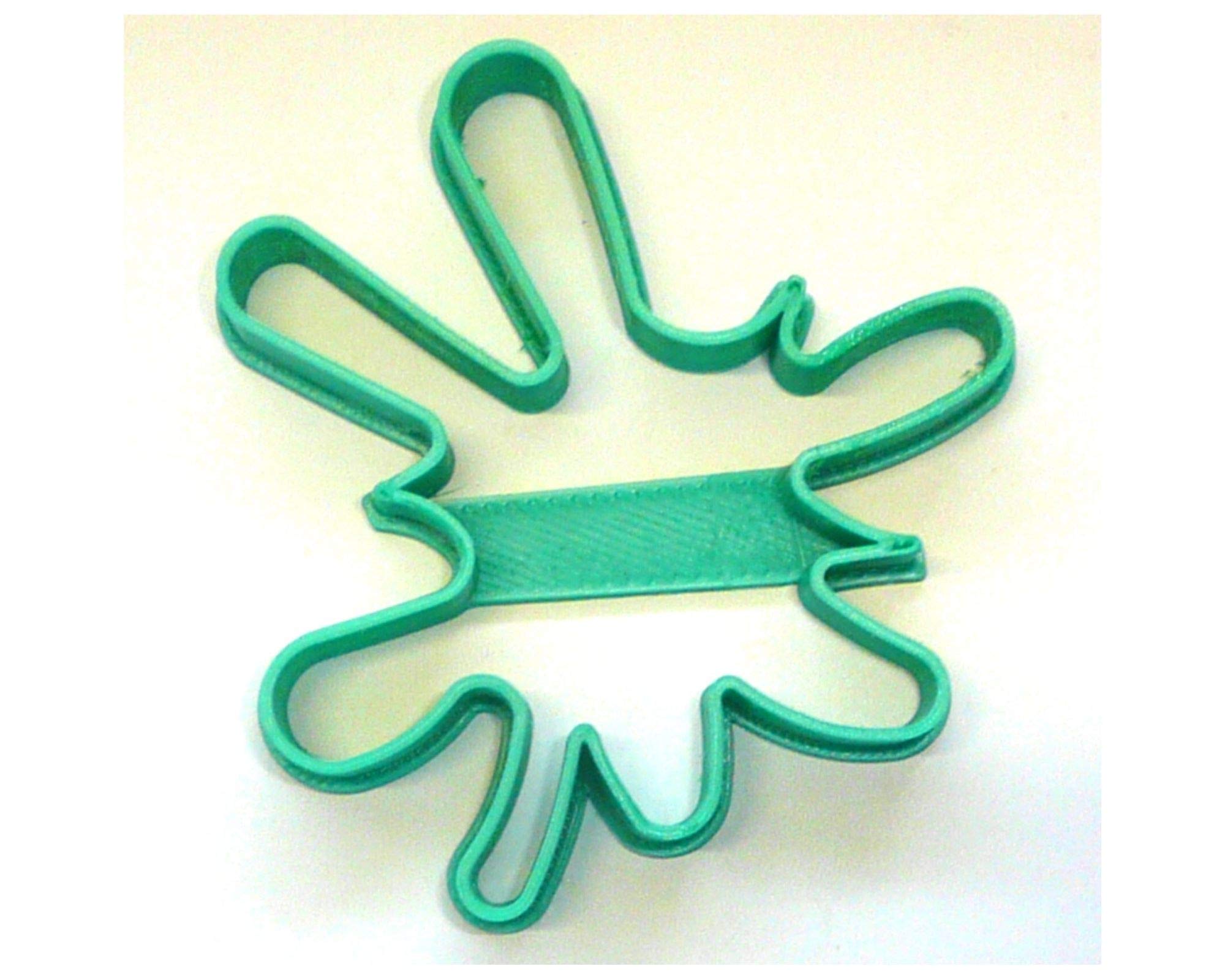 Paint Drop Splatter Artist Painter Creative Art Splash Cookie Cutter Made In Usa Pr818