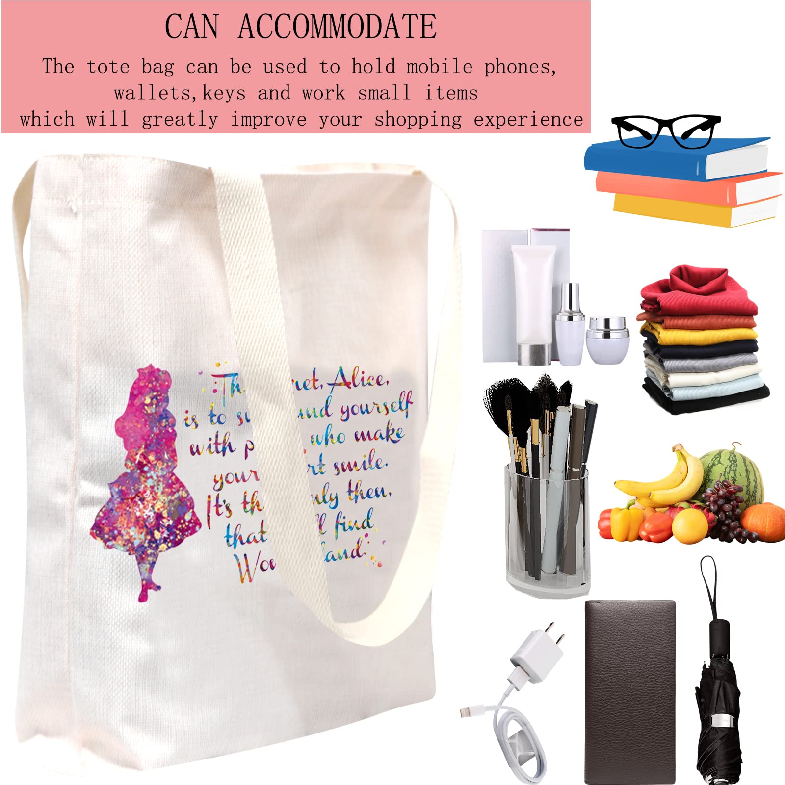 Pofull Alice Lover Gift For Friends Fans - The Secret Tote Bag