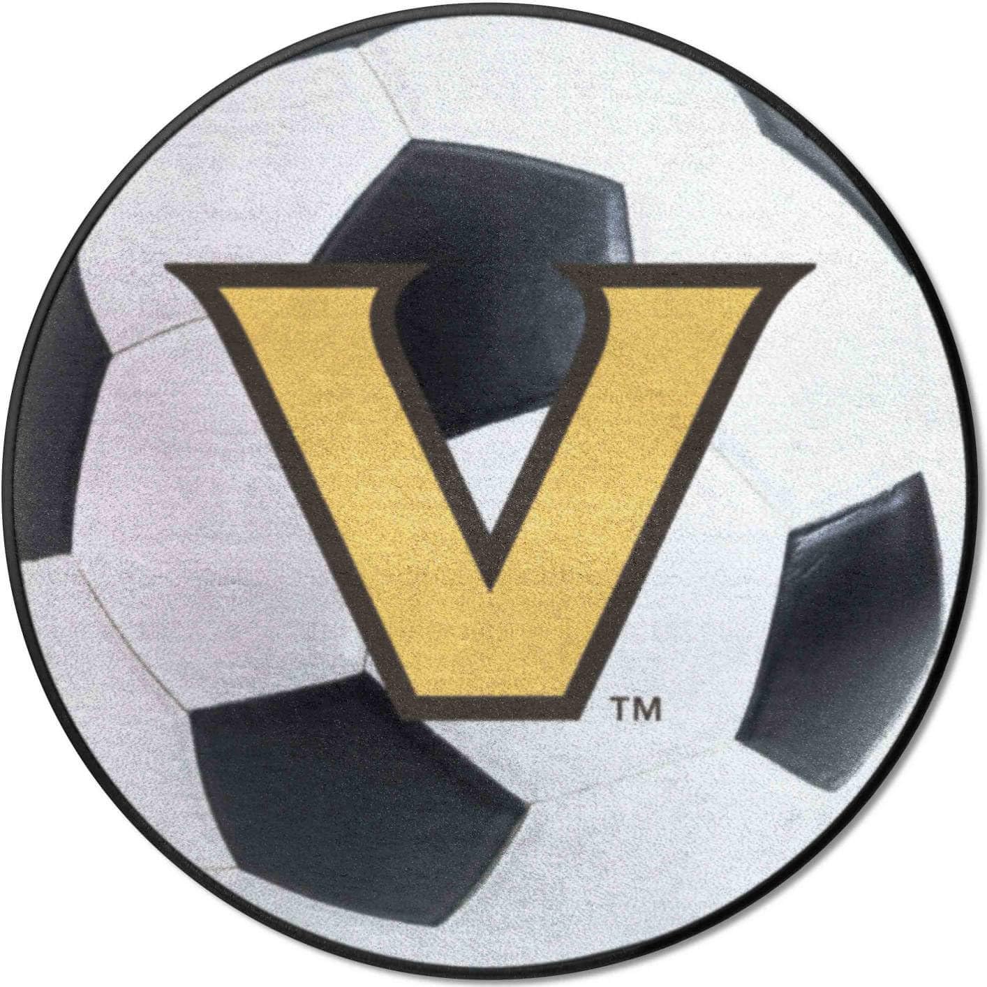 Fan Mats Vanderbilt University Soccer Ball/27 Diameter