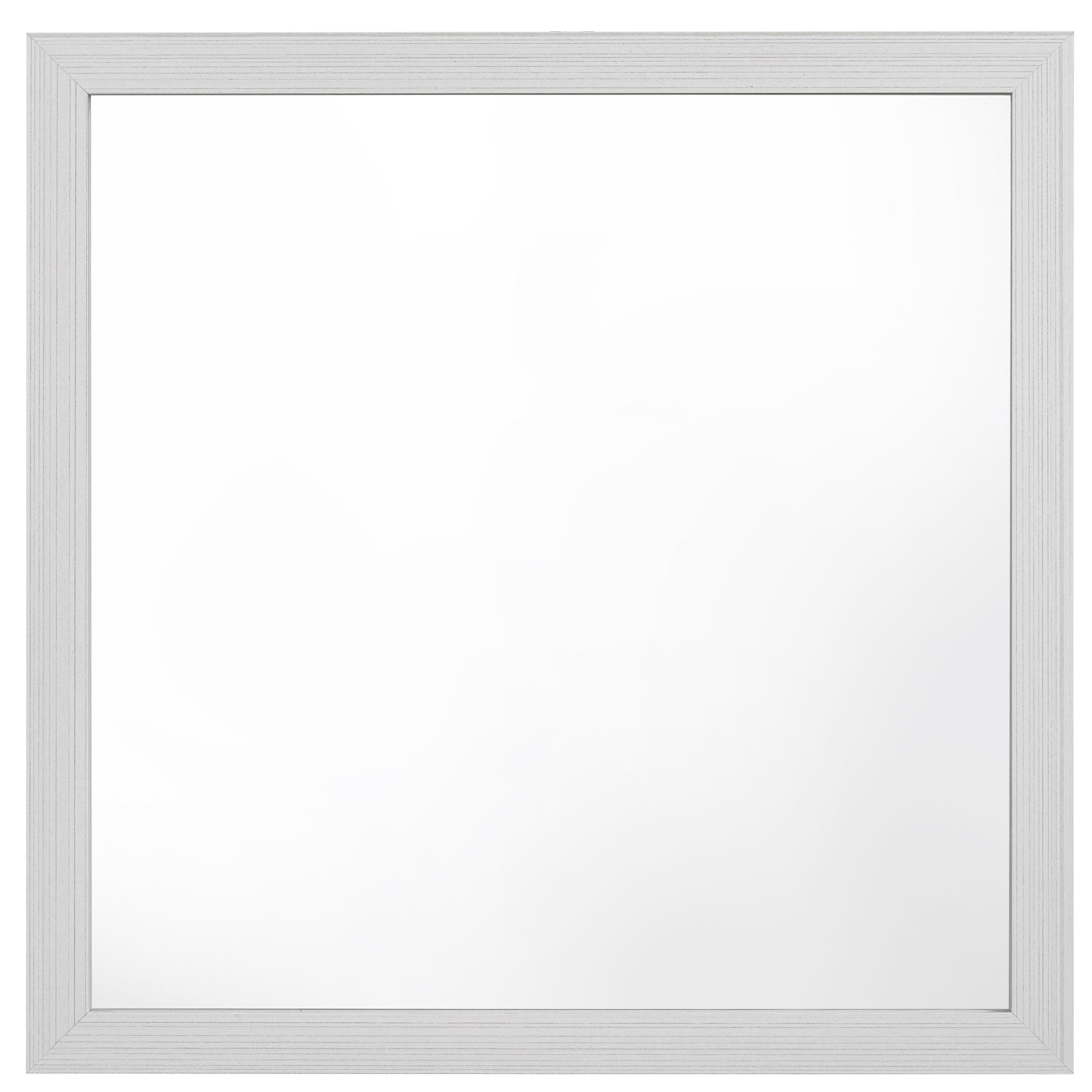 Acme Zeena Square Wooden Frame Mirror in White