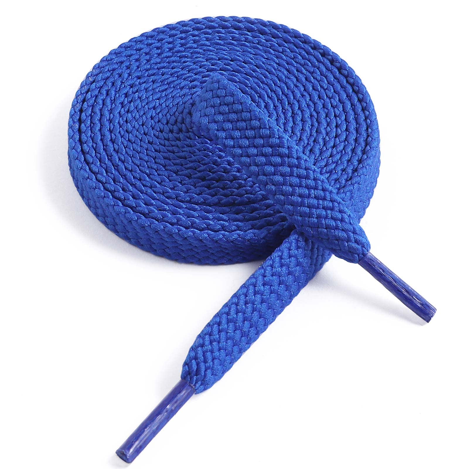 Vsudo Upgrade 54 Double Layer Weave Flat Shoelaces, 516 Wide Flat Shoe Laces For Adults  Kids Sneakers Or Athletic Shoes 1Pair-B