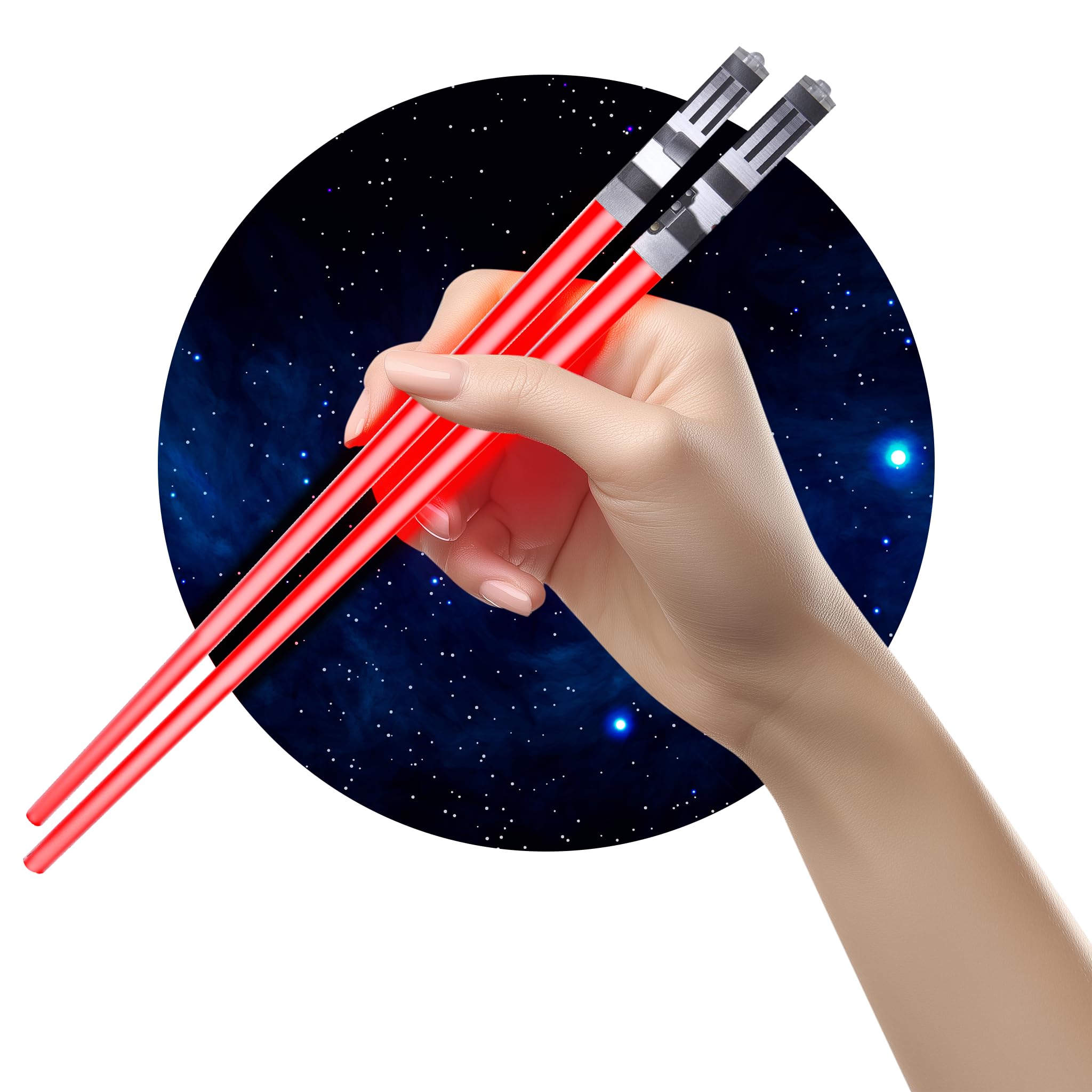 Lightsaber Chopsticks Light Up, Star Wars Chopsticks Light Up, Mini Light Saber Chopsticks For Adults Cool Chopsticks, Light Sab
