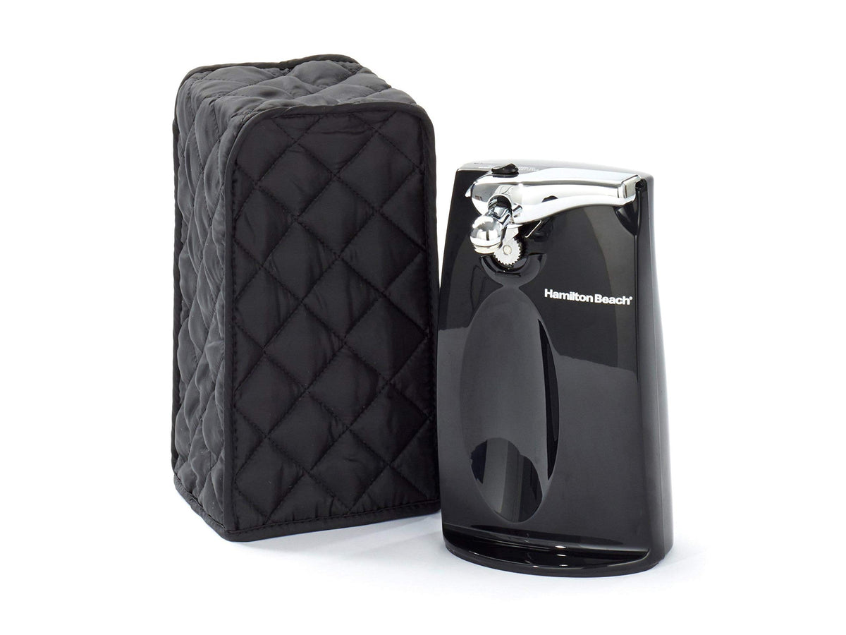 Covermates Keepsakes - Can Opener Cover - Dust Protection - Stain Resistant - Washable - Appliance Cover, Black