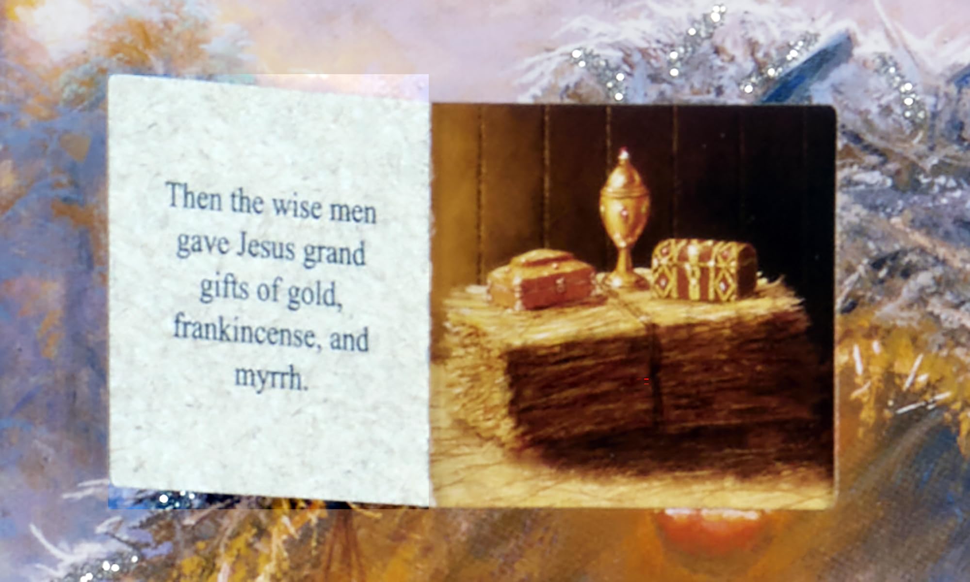 Light of the World Advent Calendar (Countdown to Christmas) with Nativity Story by Vermont Christmas Company