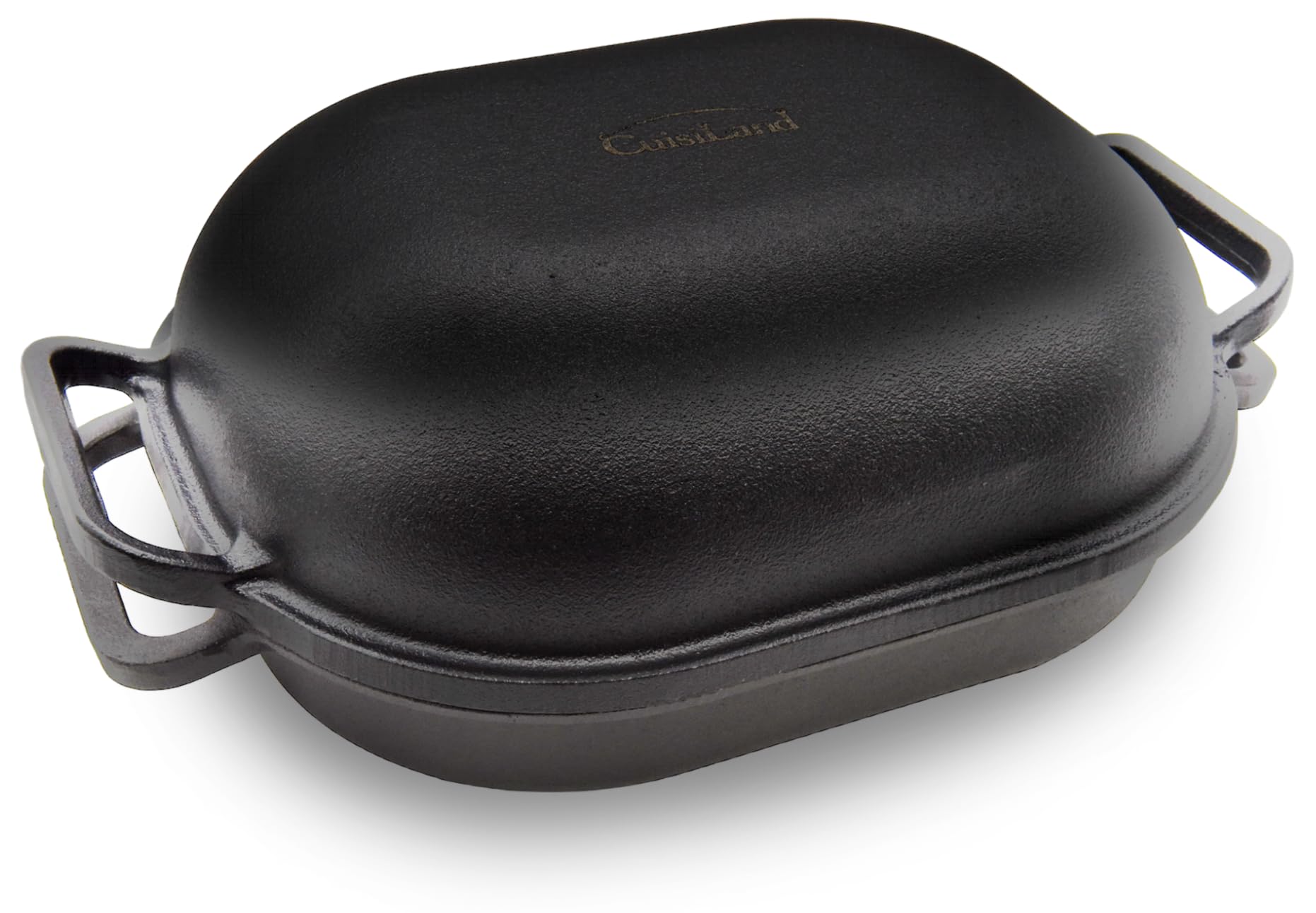 Cuisiland Large Heavy Duty Cast Iron Bread & Loaf Pan - A Perfect Way For Baking