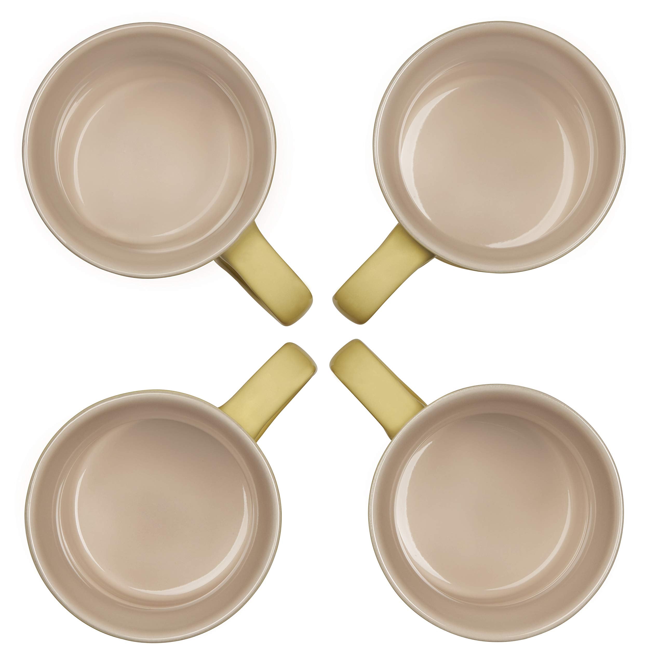 Le Creuset Stoneware Set Of 4 Mugs, 14 Oz. Each, Soleil