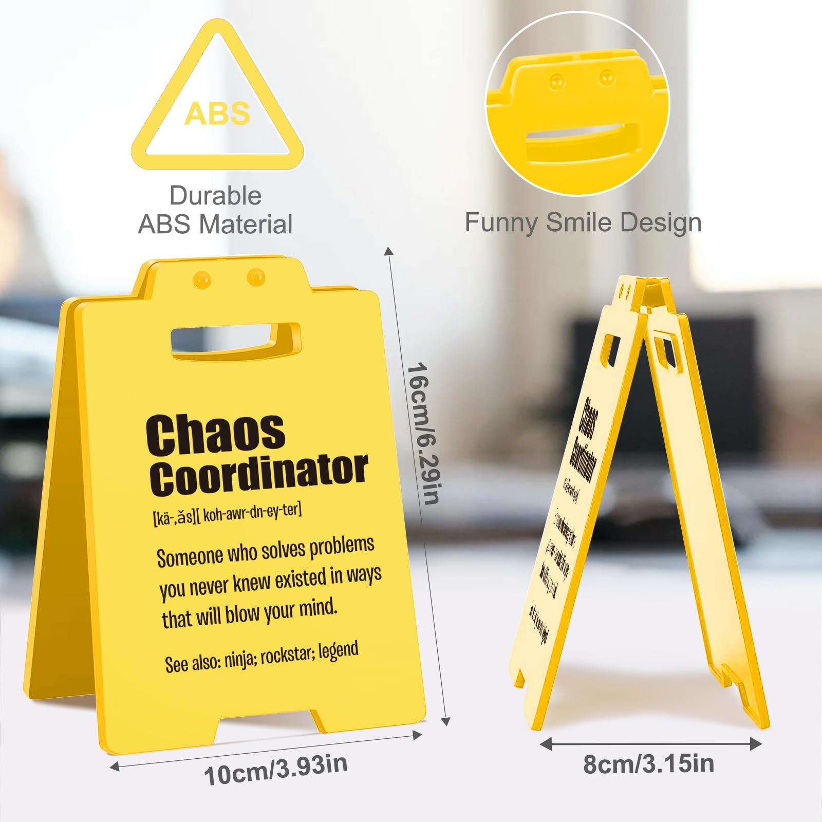 Chaos Coordinator Gifts | Funny Thank You Gift for Coworkers, Bosses, Managers, Teachers, Nurses Appreciation | Motivation Offic