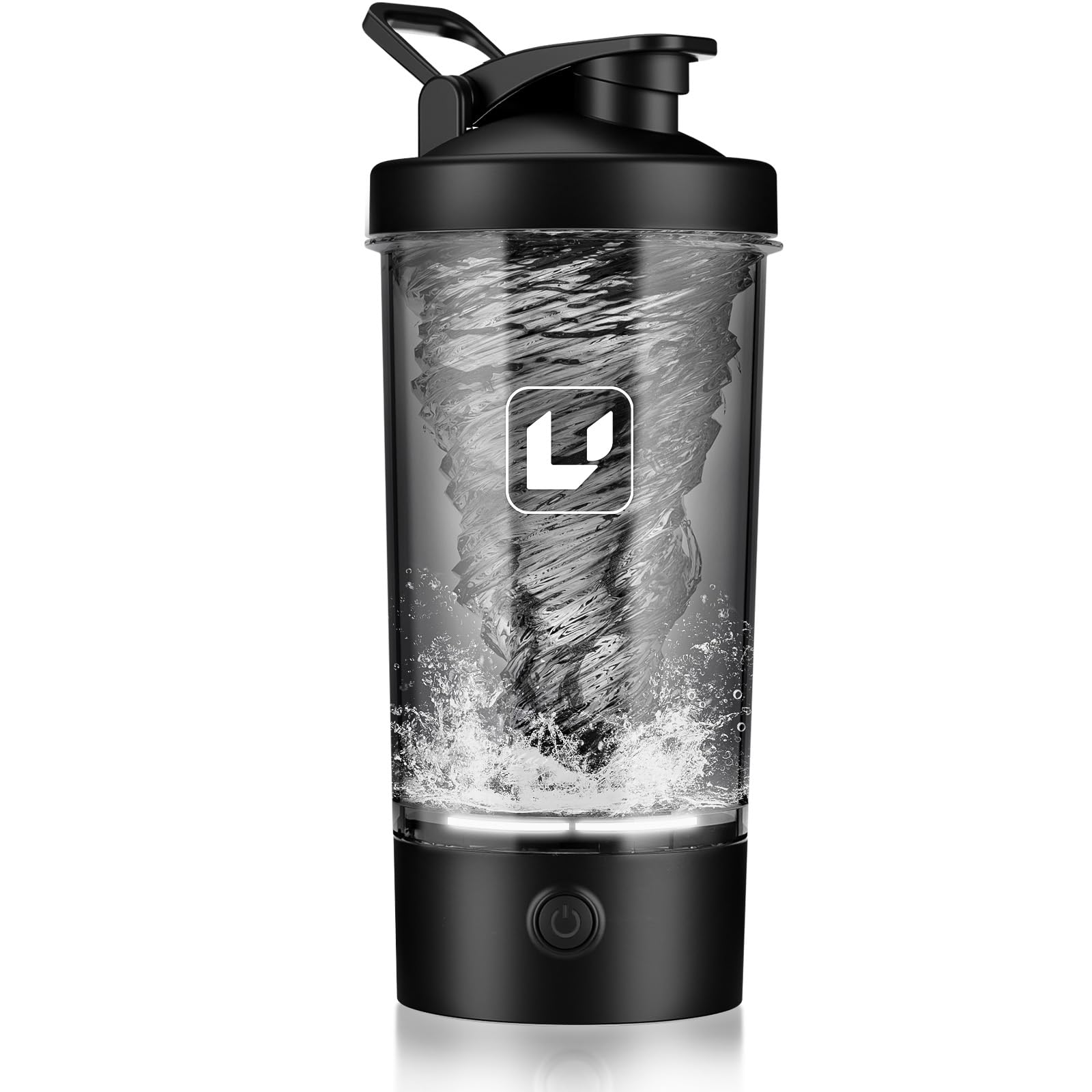 Electric Shaker Bottle USB C Rechargeable Protein Shaker Bottle Shaker cups for Protein Shakes Mixer with 24oz BPA Free Tritan M
