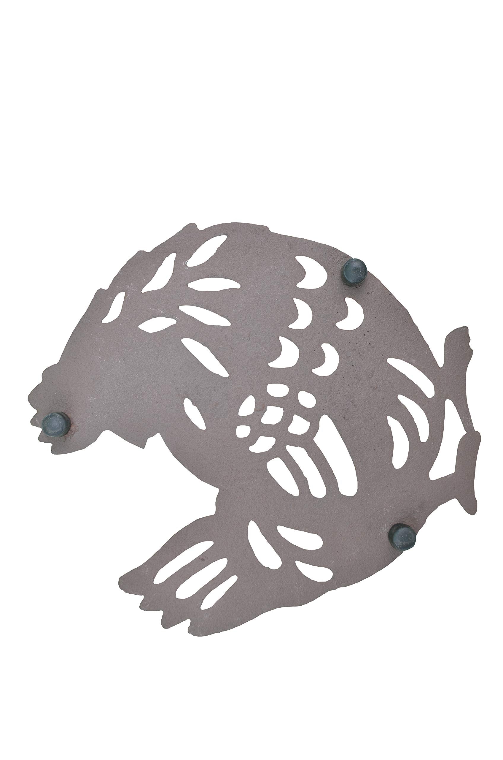 Chicken Trivet Decorative Cast Iron Hot Pad 7.75'' Long