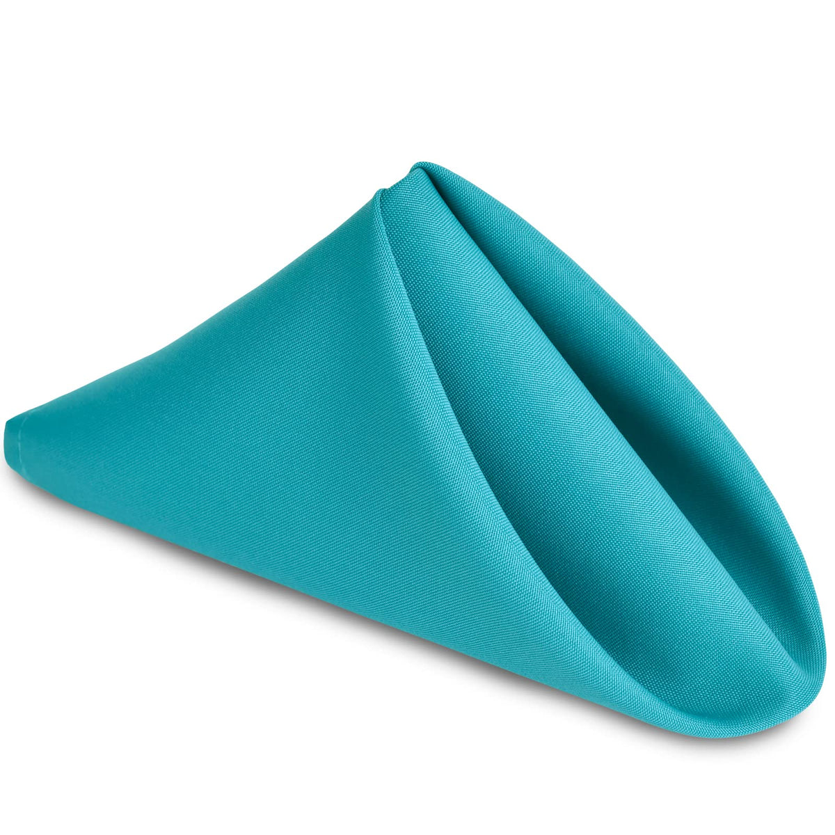 Hiasan Cloth Napkins Set Of 6, 18 X 18 Inch, Washable Turquoise Dinner Napkins With Hemmed Edges For Restaurant, Wedding And Hol