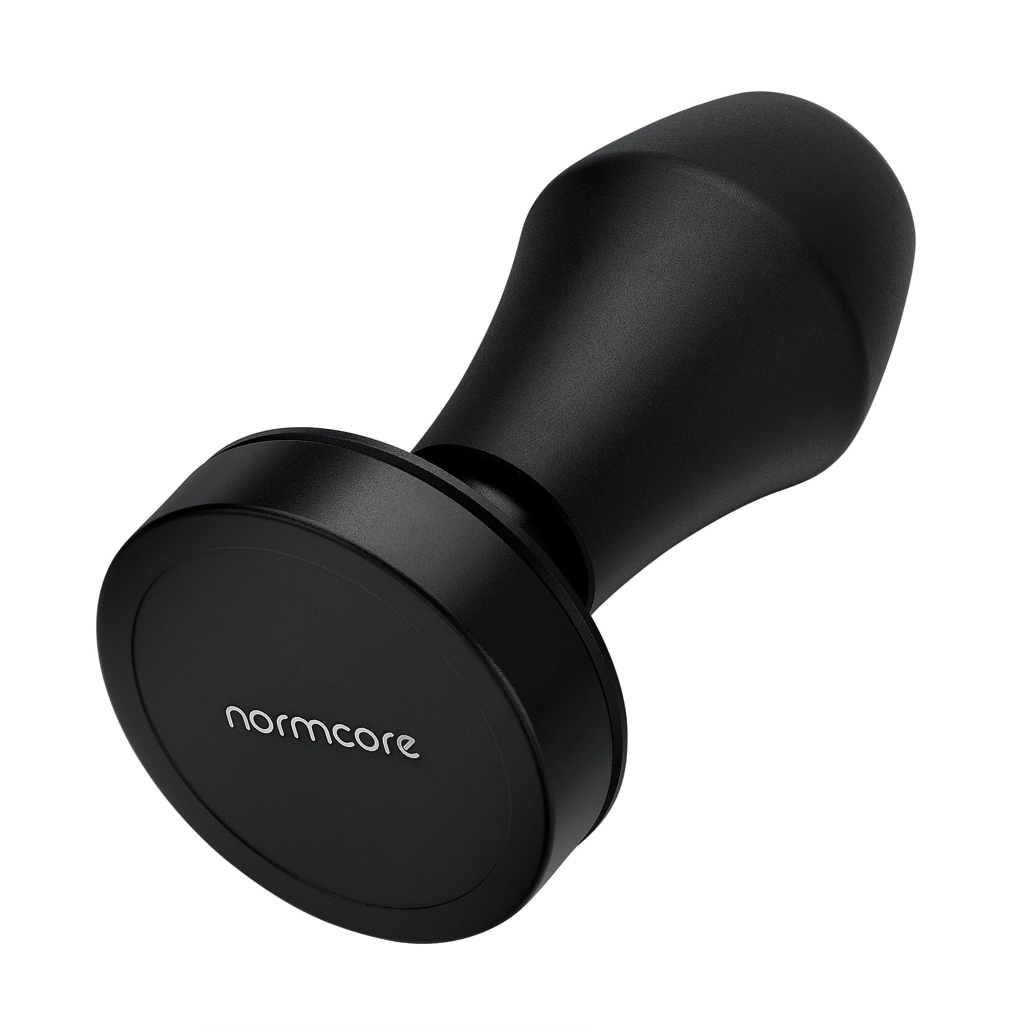 Normcore 51mm Espresso Coffee Tamper with Ripple Base - Spring Loaded Tamper - 15lb / 25lb / 30lbs Replacement Springs - Anodized Aluminum Handle and Stand