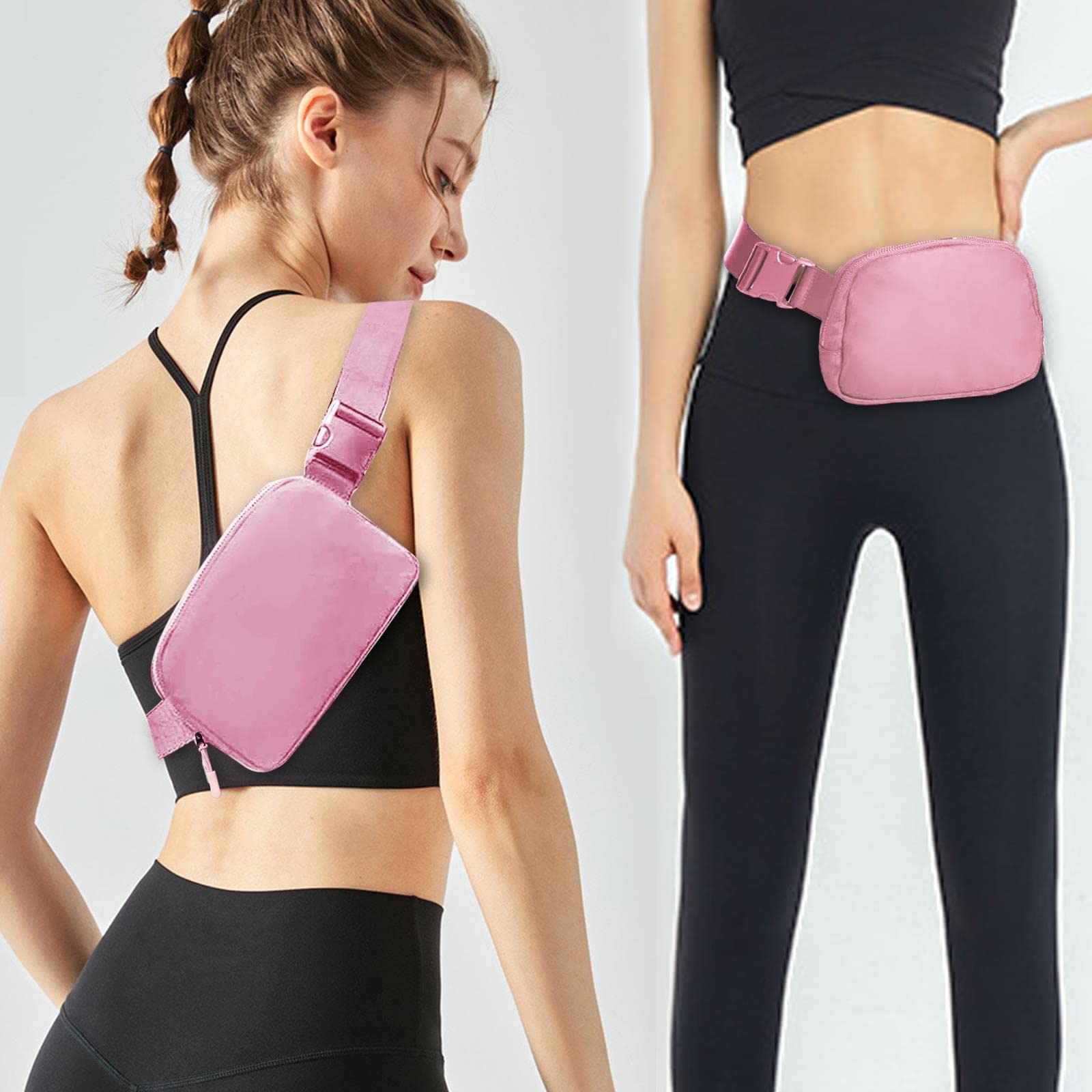 Amazerbst Belt Bag, Fanny Pack, Everywhere Belt Bag,40 Inch Adjustable Strap,Belt Bag For Women And Men,Waterproof