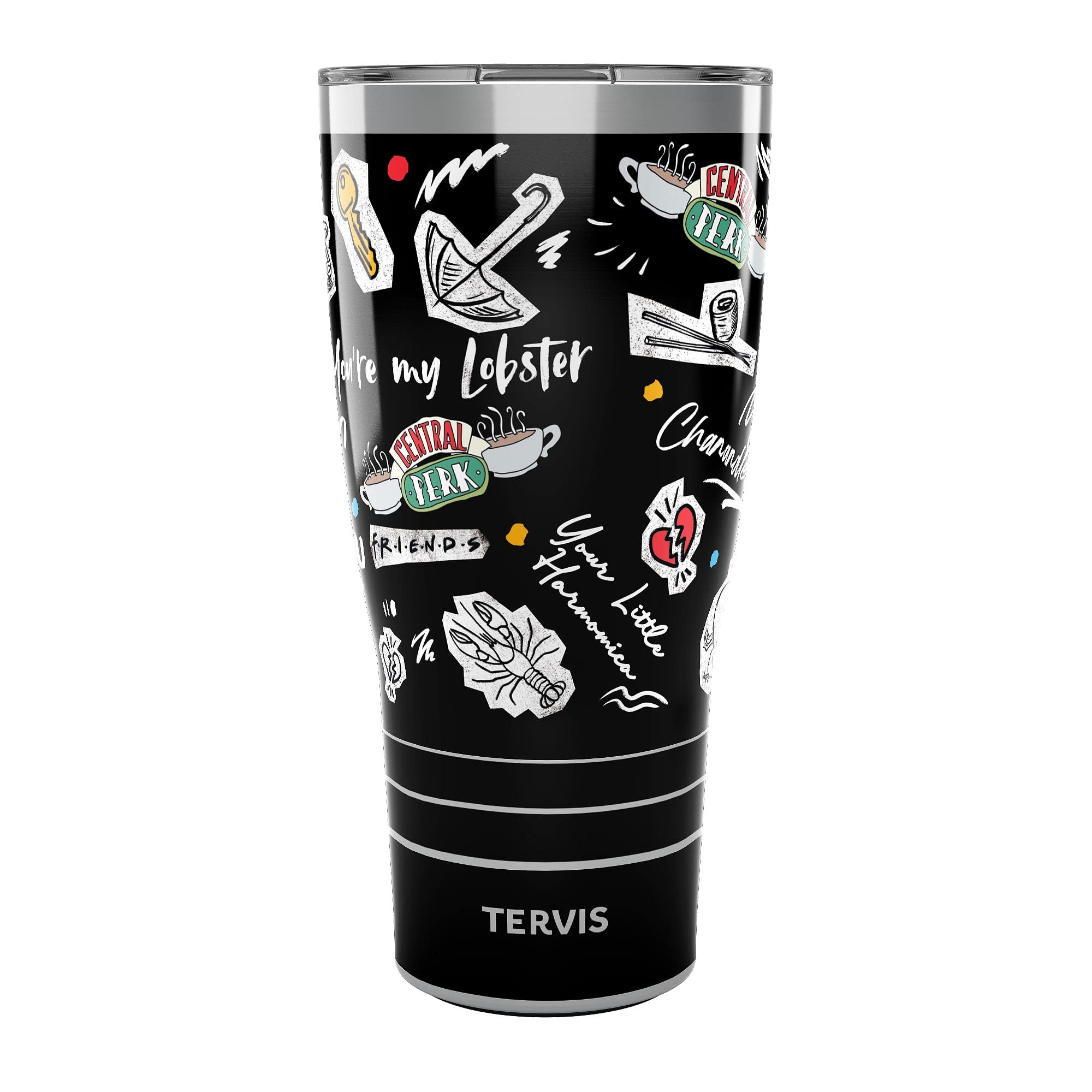 Tervis 30oz Stainless Steel Tumbler | Warner Brothers  Friends Collage
