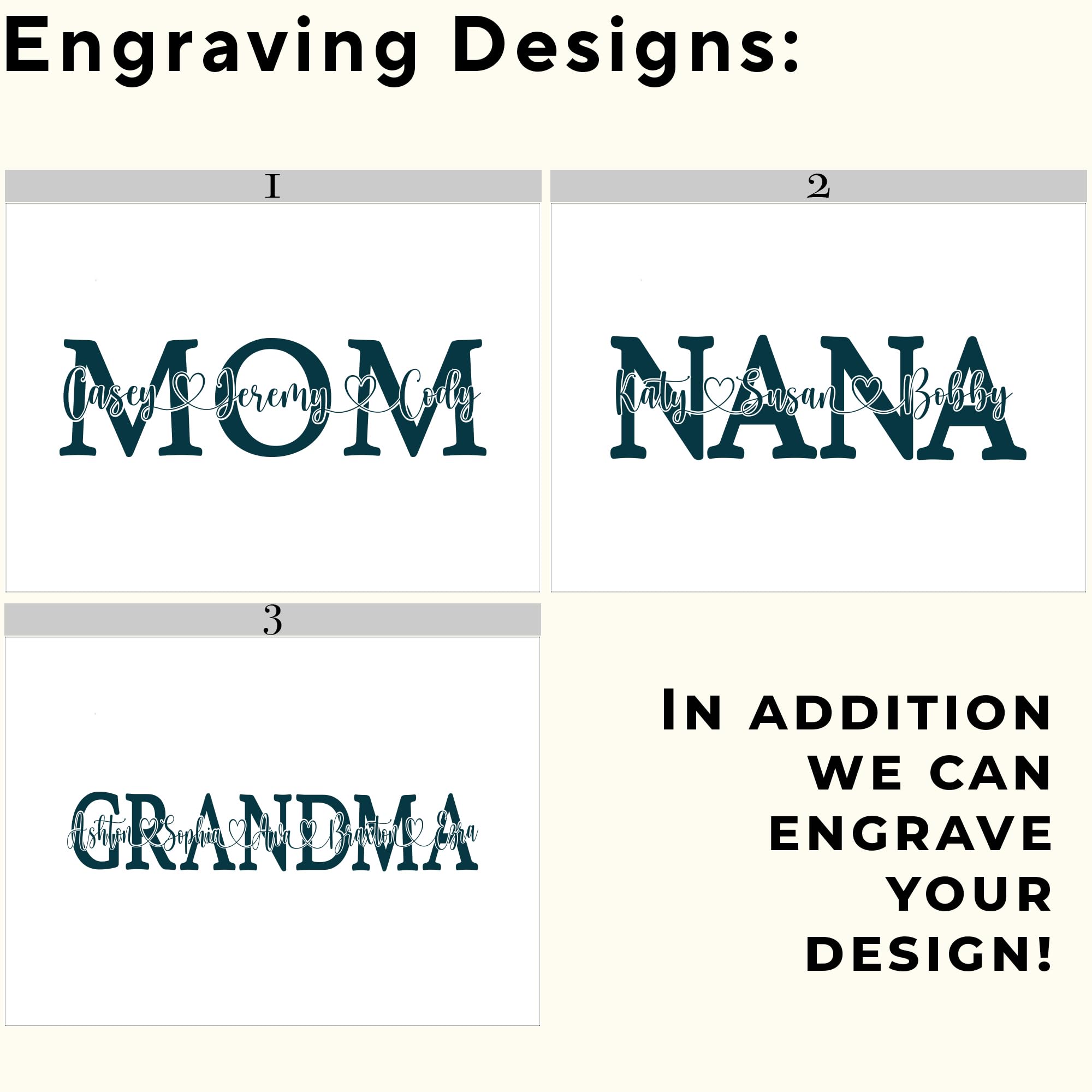 Gifts for Mom Birthday Unique - Wooden Keepsake Box with Names, Personalized Mothers Day Gifts from Son Acacia Wood Storage for