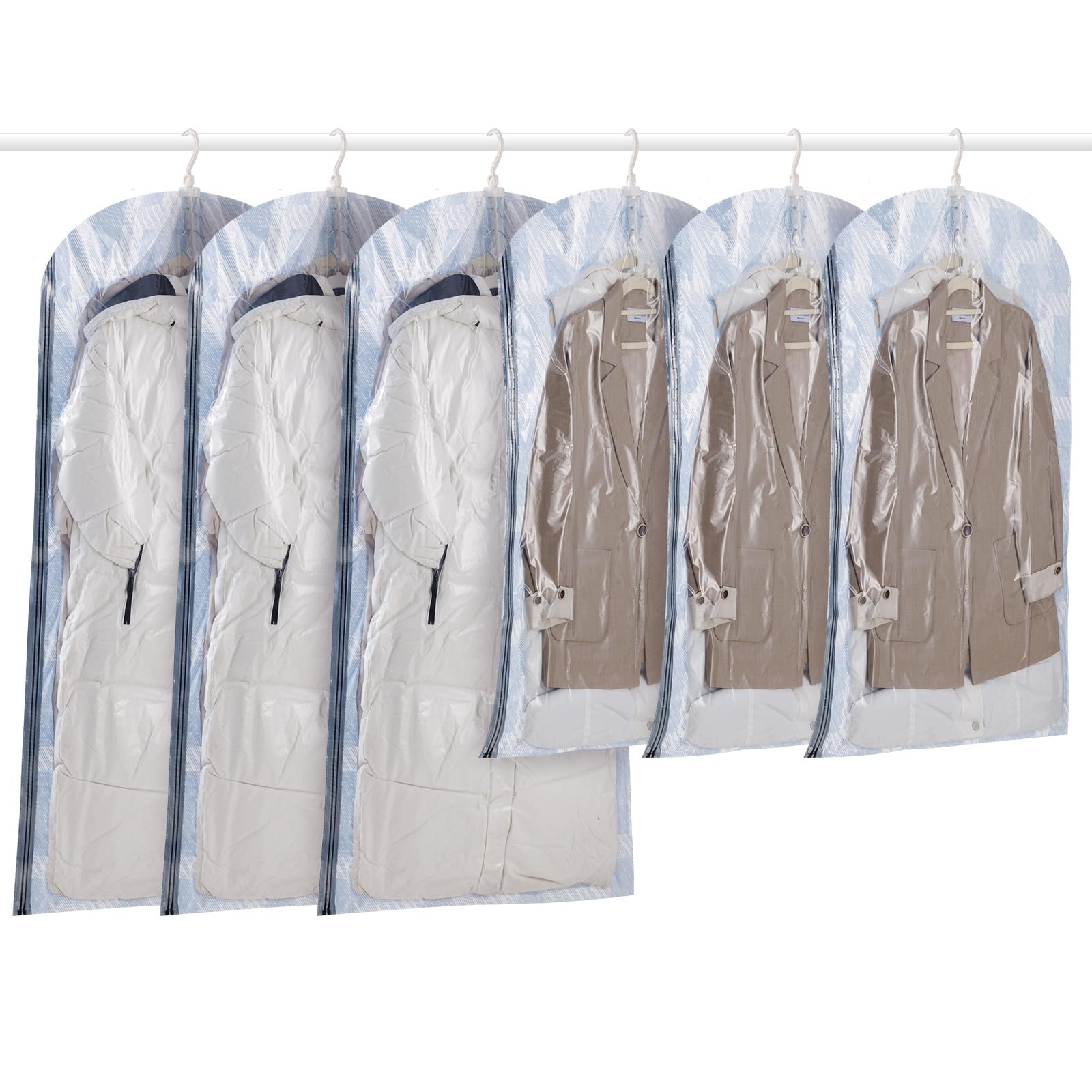 Taili Hanging Vacuum Storage Bags Space Saver Bags, Vacuum Sealer Bags For Clothing, Suits And Jackets, Closet Organizers And St