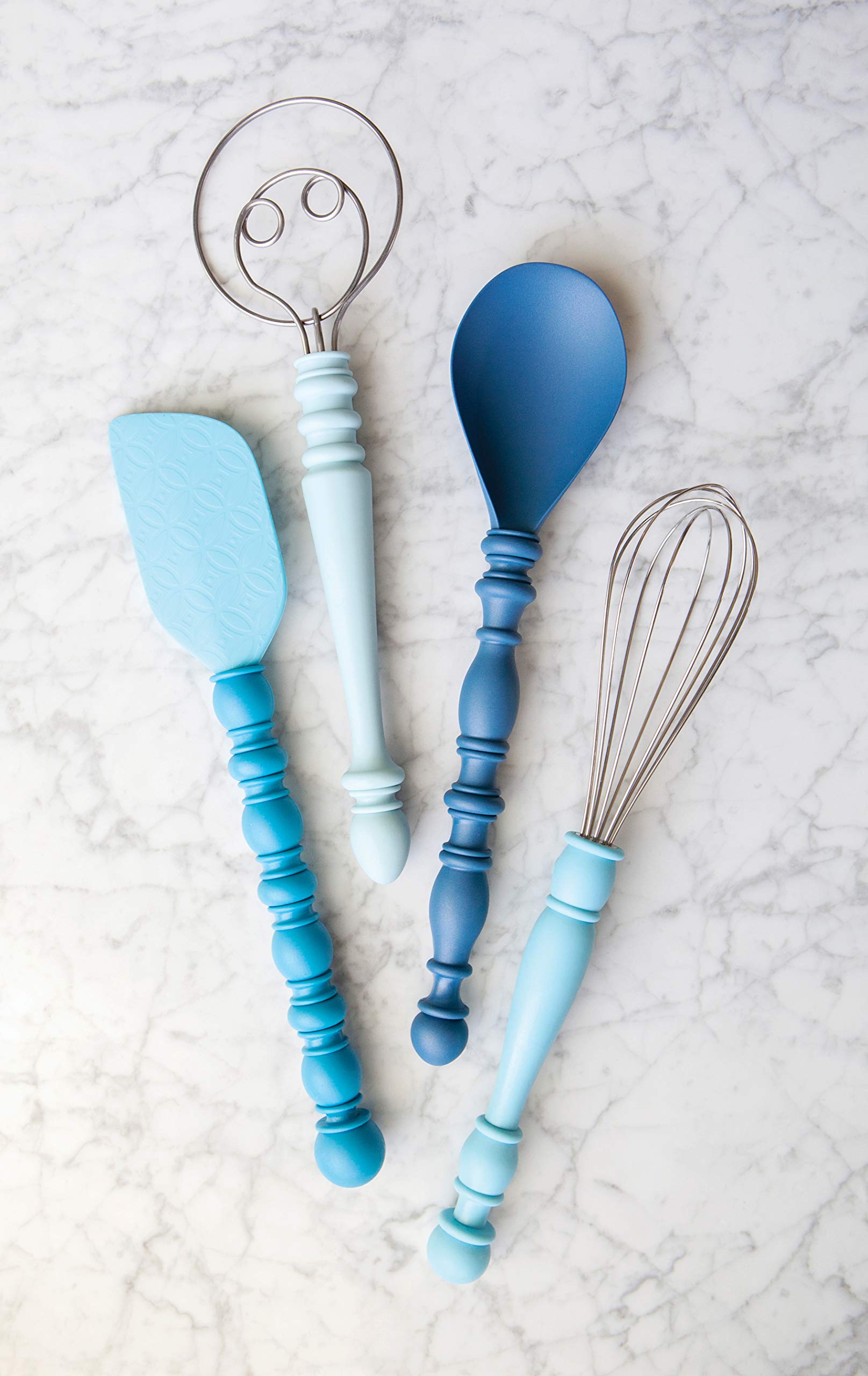 Talisman Designs Mixing Spoon | 12-Inch Long | Innovative Kitchen Prep Tools | Vintage Inspired Utensil Collection | Whimsical T