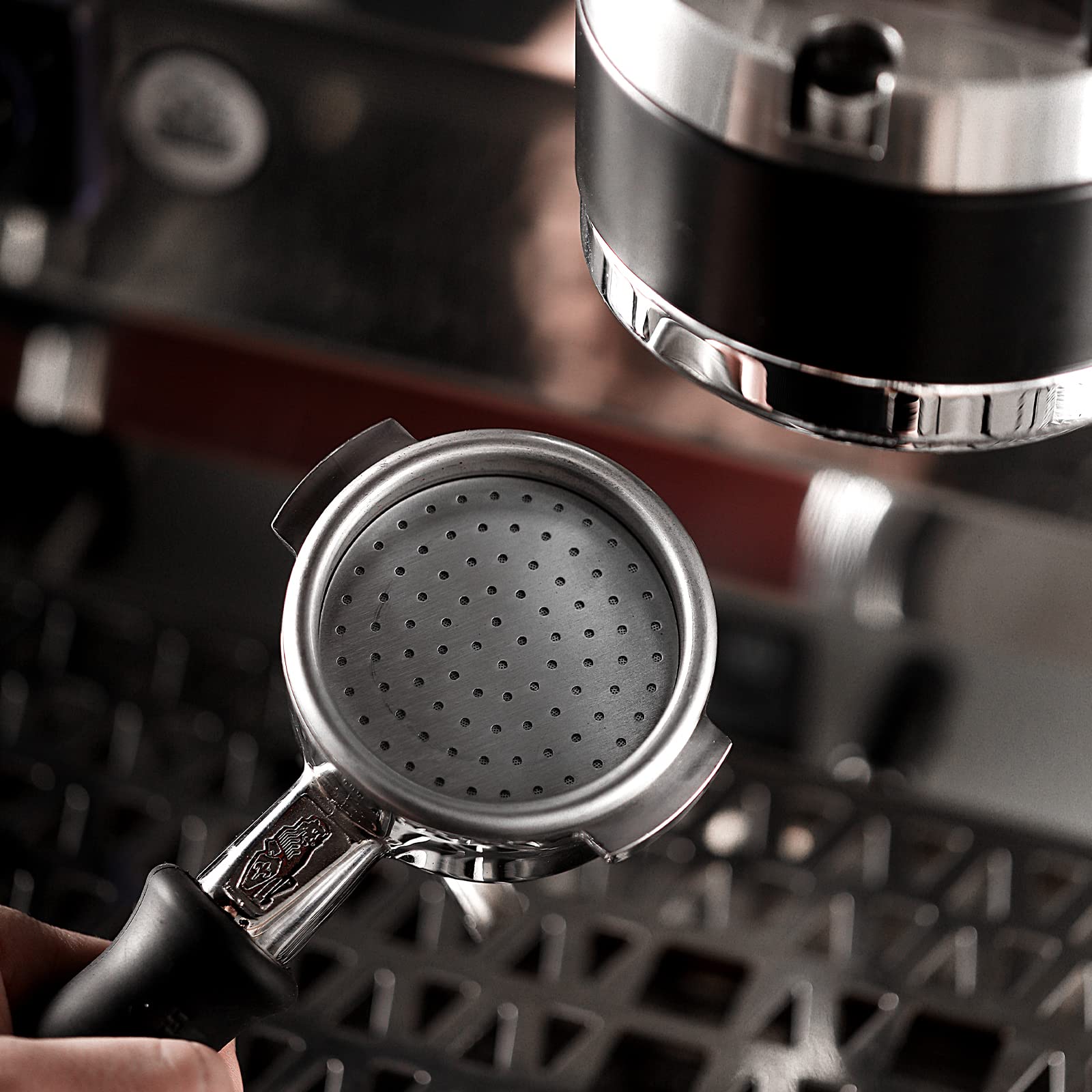 Mhw-3Bomber 58.5Mm Espresso Puck Screen 2 Packs Metal Coffee Filter Reusable Espresso Filters For 58Mm Portafilter Basket 0.8Mm