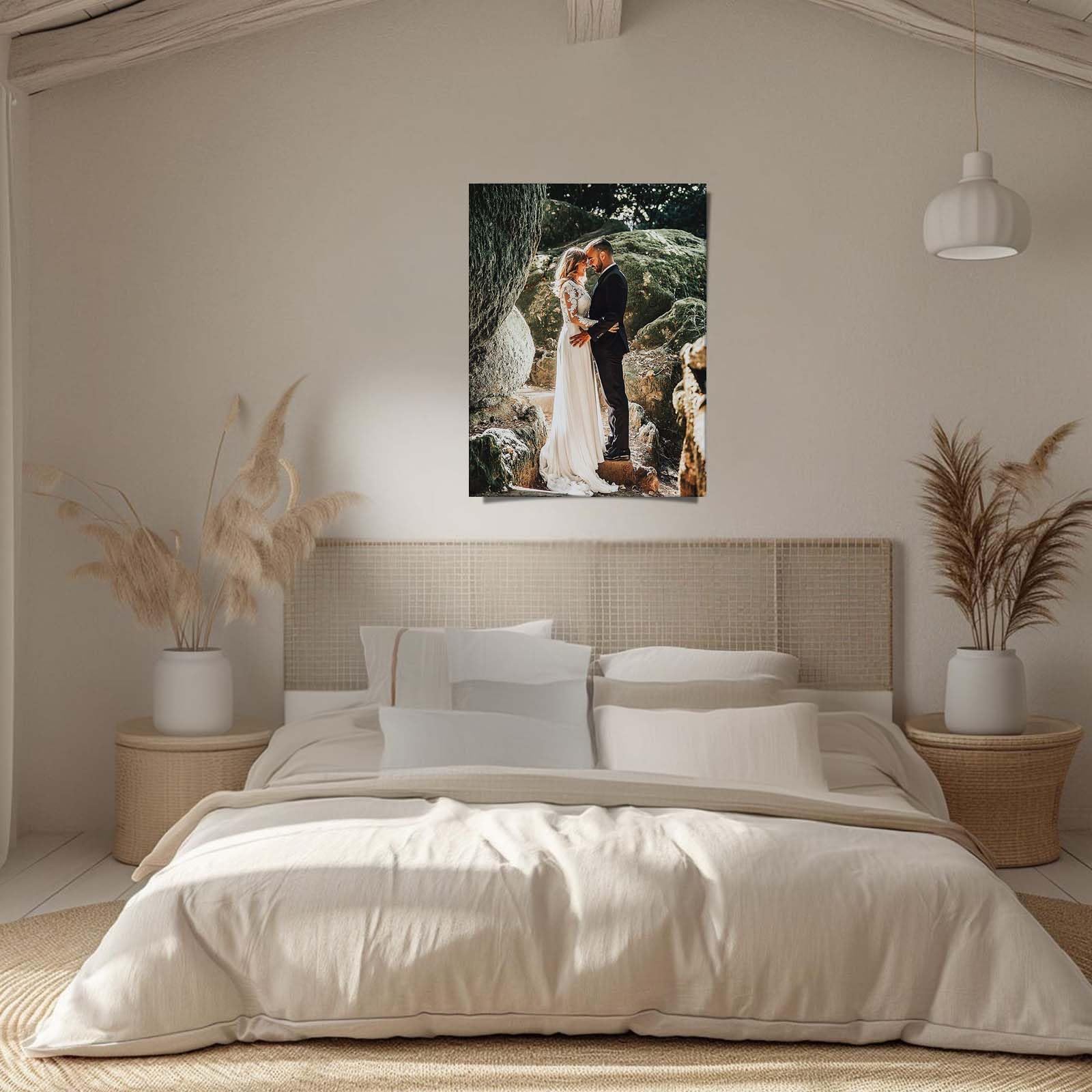 Personalized Custom Canvas Prints (Framed Canvas  20X30) - Turn Photos into Stunning Framed Wall Art - Perfect for Home Decor  Gifts & Keepsakes - Variety of Sizes  Fast Delivery