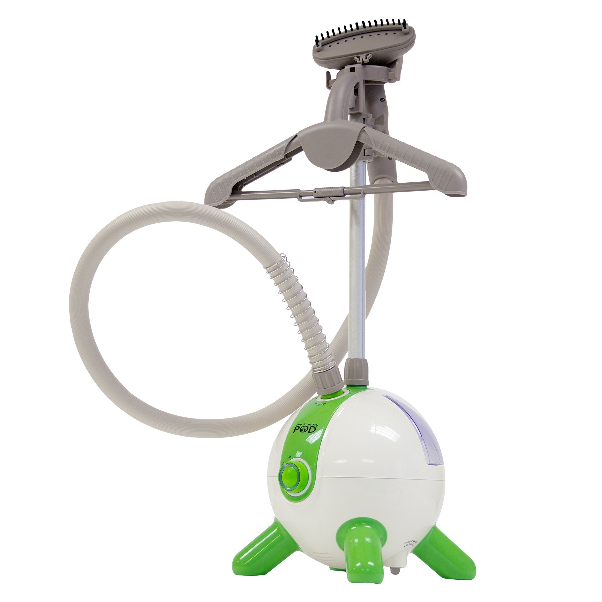 The Laundry POD LP301UPS Full Size Upright Clothes Steamer Wrinkle Release + Sterilizer for Garments, Laundry, Linen, Drapery + 