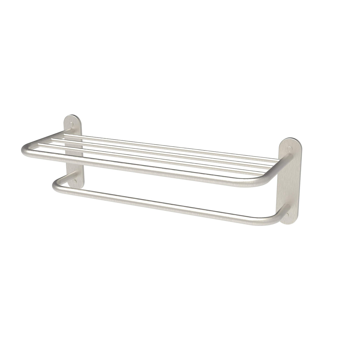 Fixsen 24 Inch Bathroom Towel Rack Towel Bar Towel Shelf Brushed Nickel Stainless Steel And Zinc Alloy Wall Mount 1Pc For House