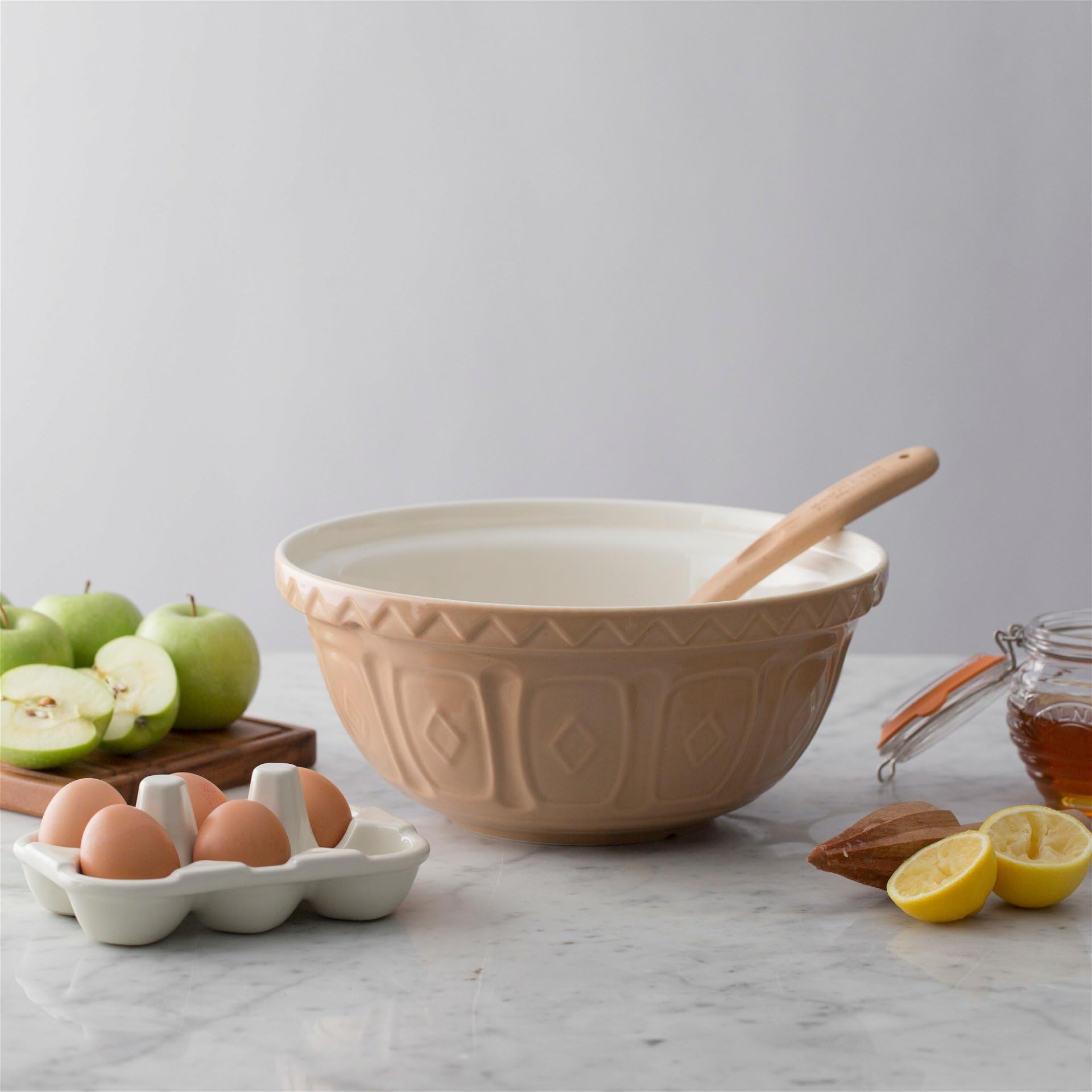 Mason Cash Cane Collection S6 (6.35 Qt) Mixing Bowl 6.35 Quart