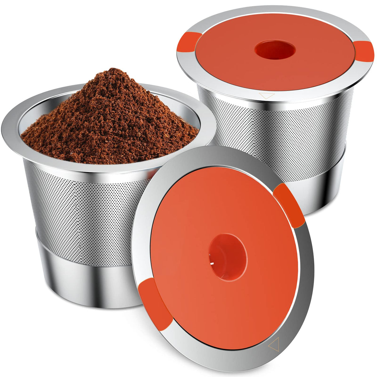 Reusable K Cups For Keurig | Keurig Reusable Coffee Pods Compatible With 1.0 And 2.0 Keurig Single Cup Coffee Maker Stainless St