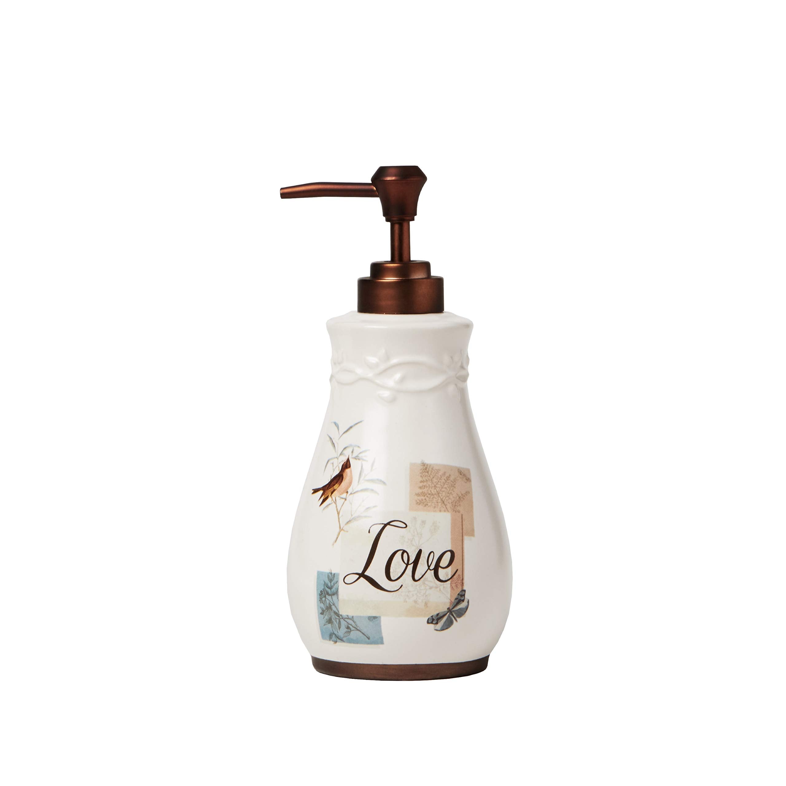 Skl Home By Saturday Knight Ltd. New Hope Soap Dispenser, Cream