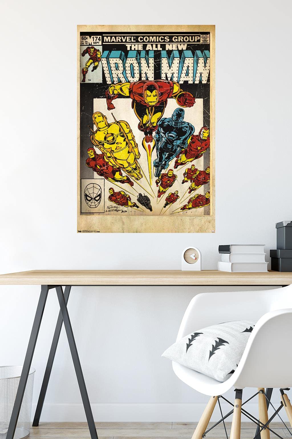 Trends International Marvel Comics - Iron Man - Cover #174 Wall Poster, 22.375'' X 34'', Premium Unframed Version