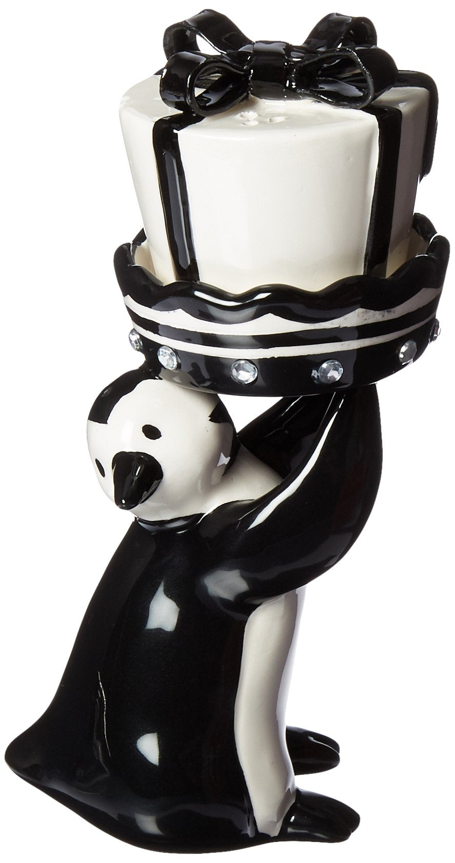 Appletree Design Penguins With Presents Salt And Pepper Set, 4-Inch