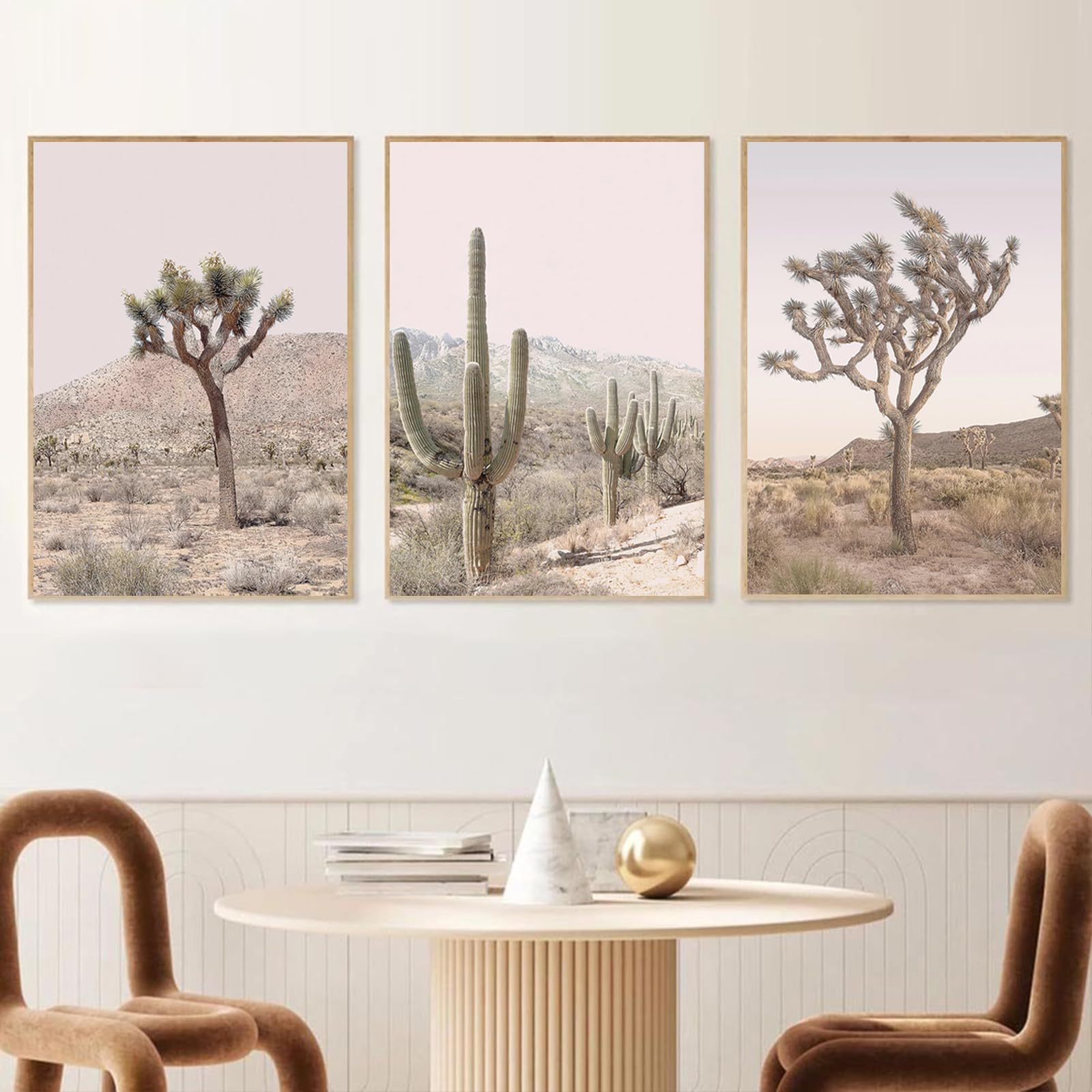 Desert Landscape Art Print Cactus Photography Wall Art For Living Room Desert Cactus Poster Desert Mountain Pictures Desert Cact