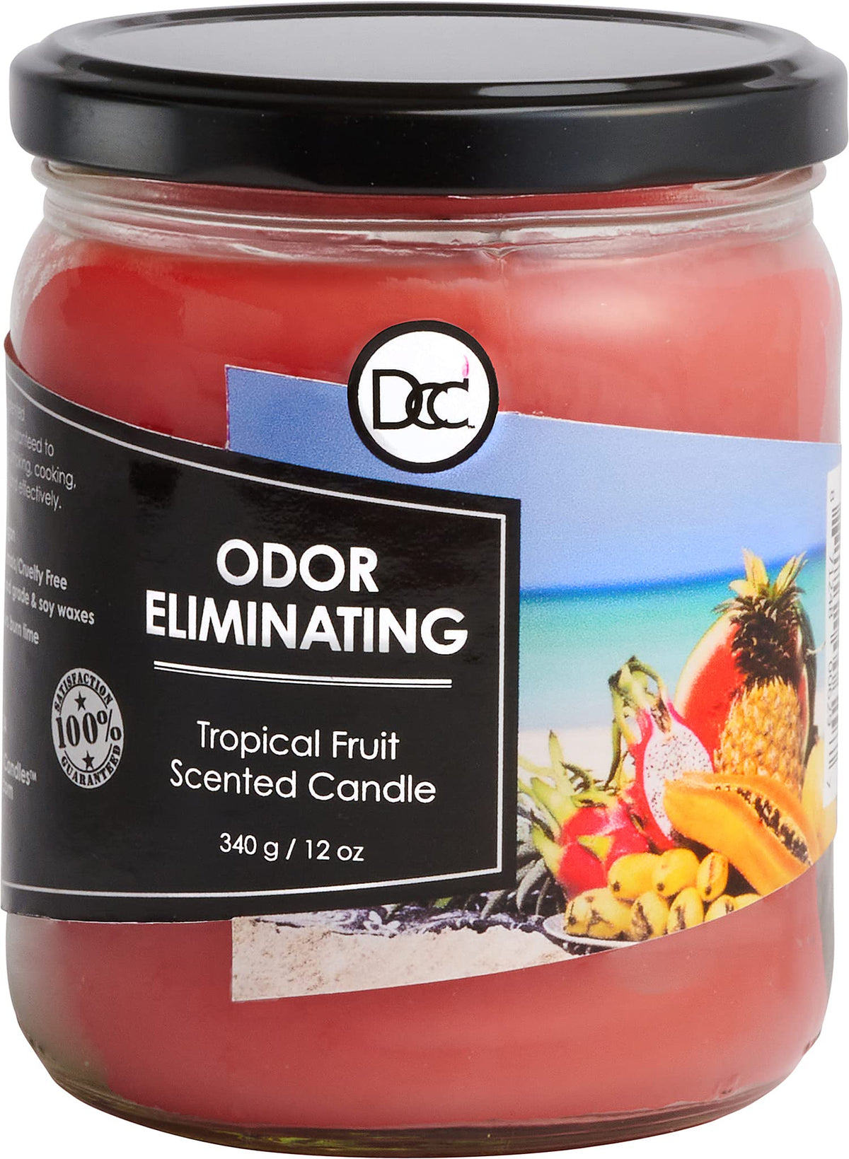 Odor Eliminating Highly Fragranced Candle - Eliminates 95% of Pet, Smoke, Food, and Other Smells Quickly - Up to 80 Hour Burn ti