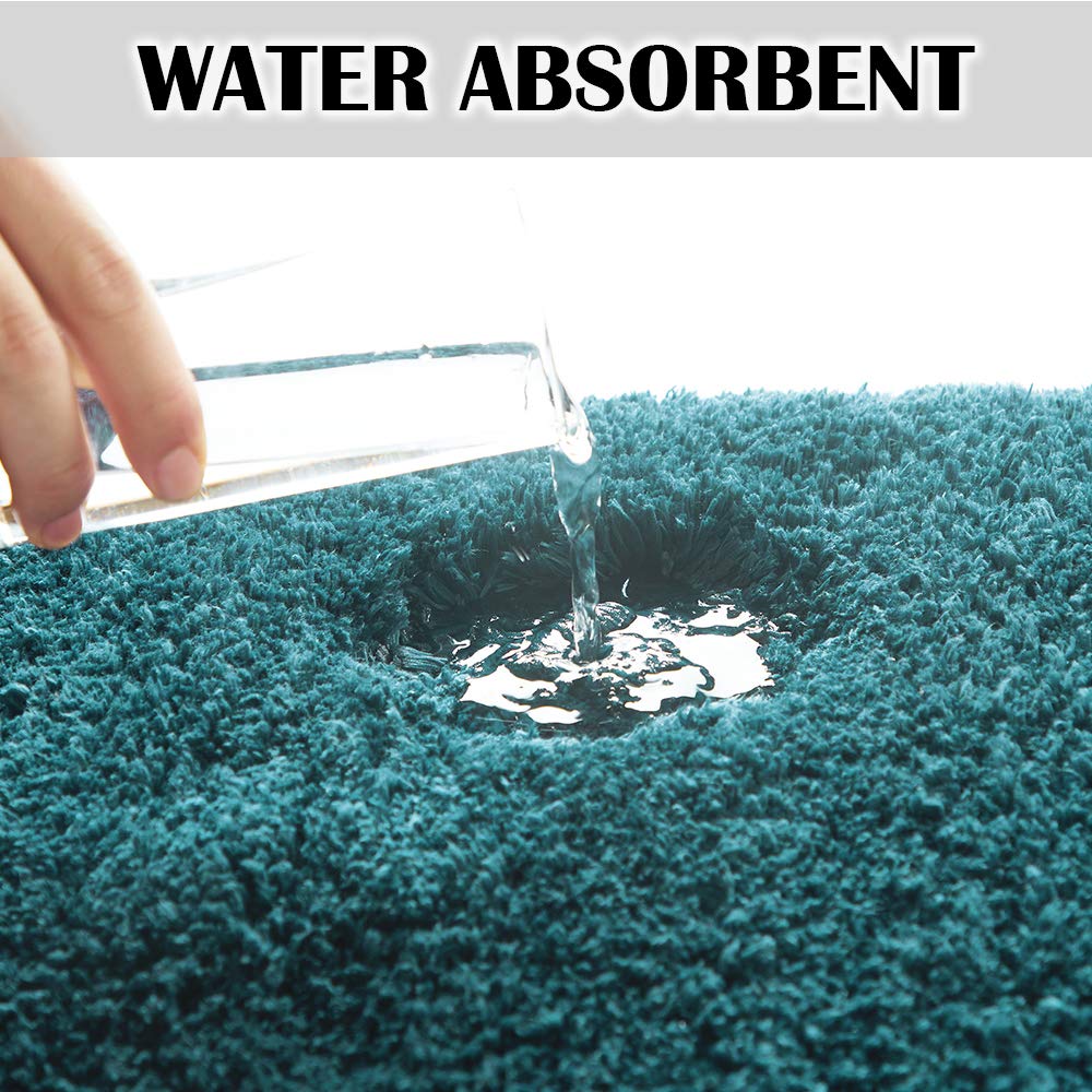 Suchtale Large Bathroom Rug Extra Soft And Absorbent Shaggy Bathroom Mat Machine Washable Microfiber Bath Mat For Bathroom Non S