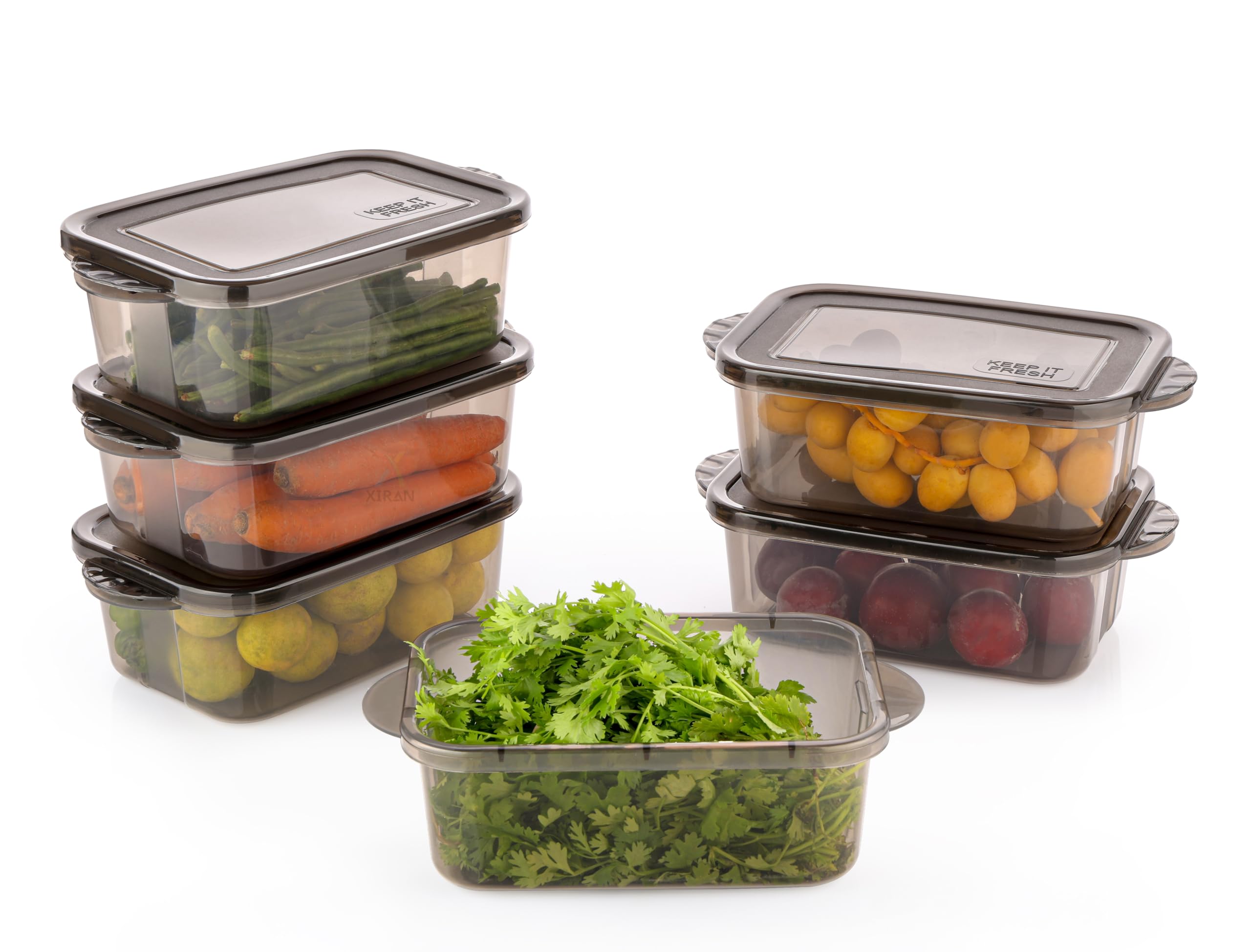 Xiran Fridge Storage Containers, Storage Box For Kitchen, Refrigerator Organizer Containers, Kitchen Storage Box, Fridge Storage