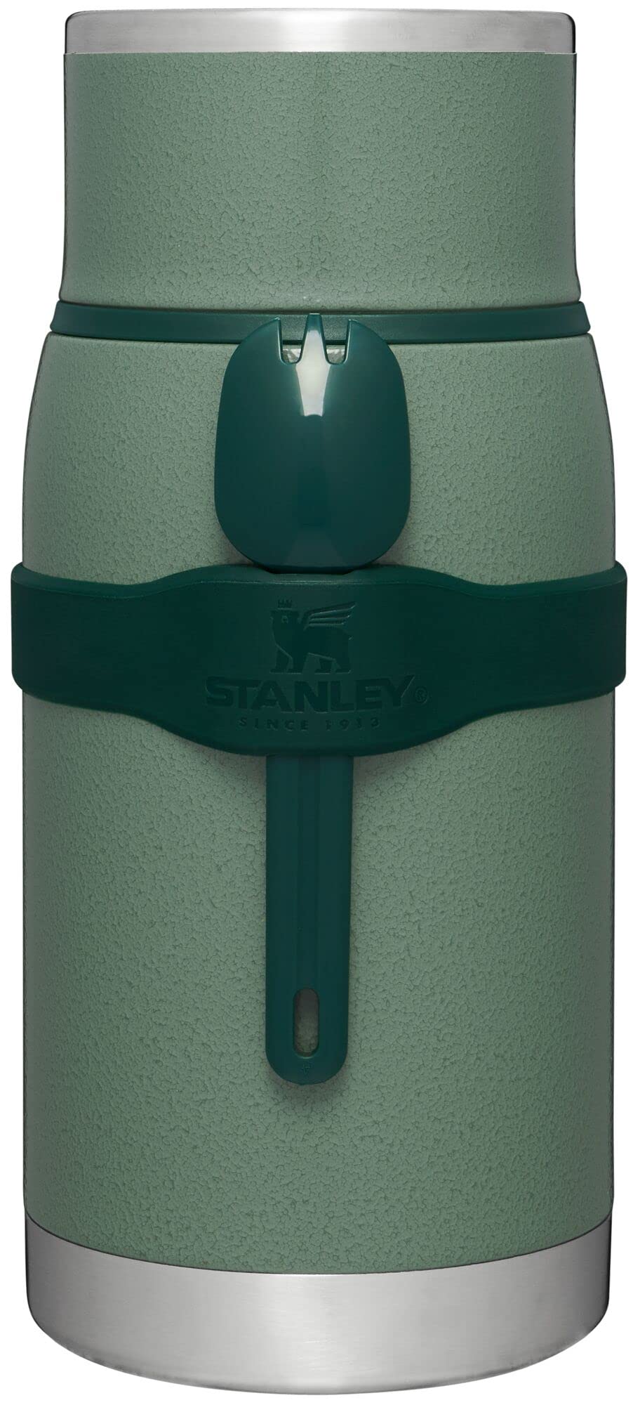 Stanley Adventure To Go Insulated Food Jar With Cup Lid And Spork - 36Oz - Stainless Steel Insulated Food Container - Bpa-Free A