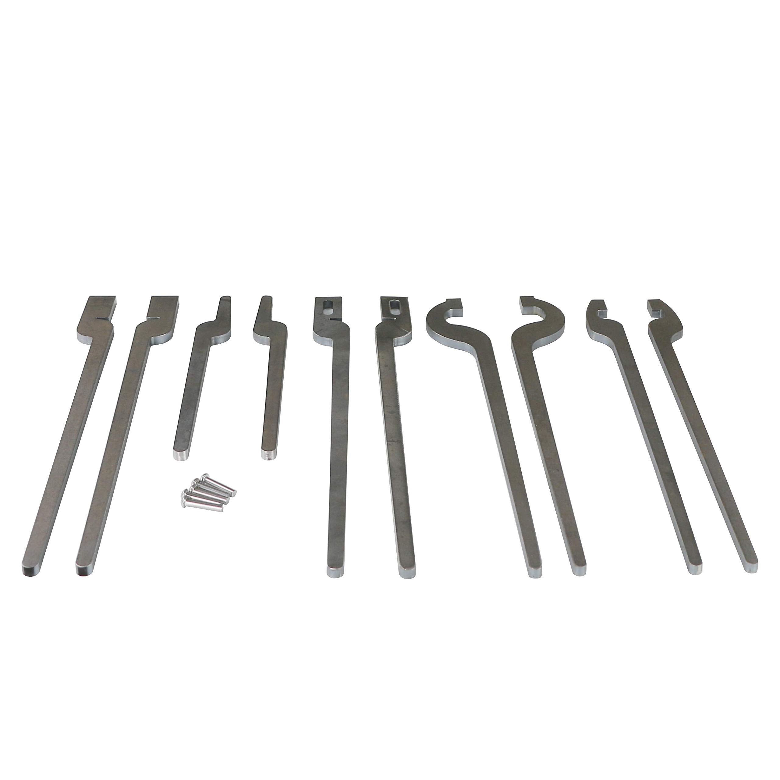 Rapid Tongs Bundle Set Five Types Of Diy Blacksmith Tongs Rapid Tongs Bundle Kit With Stainless Steel Rivet