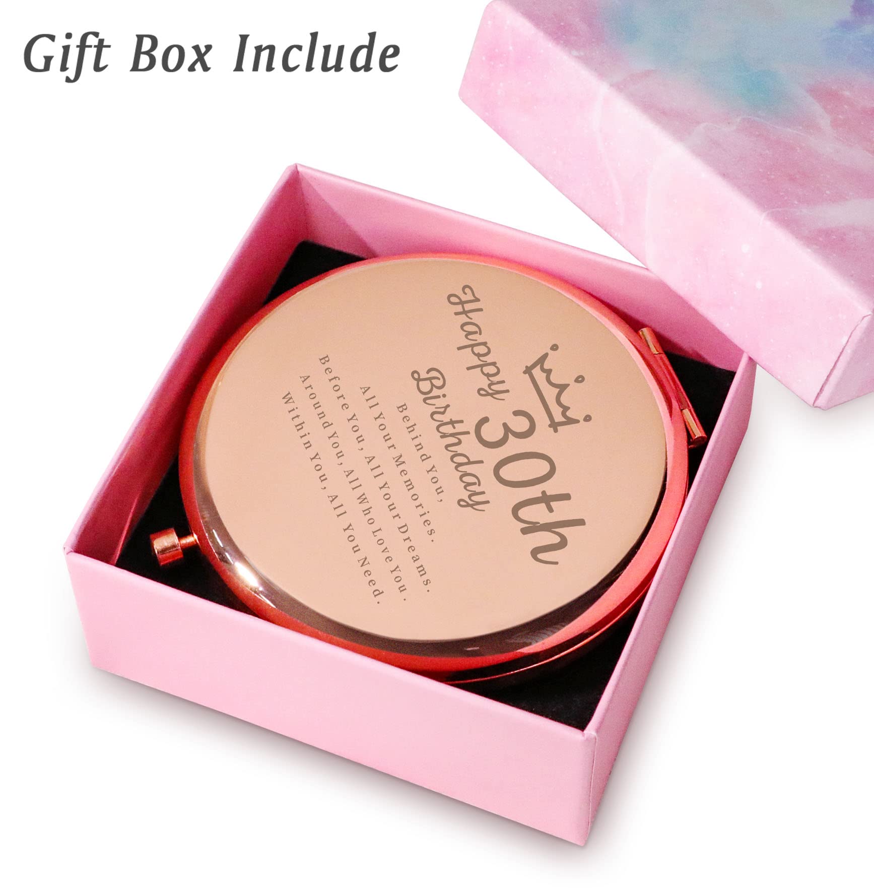30th Happy Birthday Gifts for Women, Best Female Presents for 30 Year Old Ladies Her Daughter Granddaughter Sister Wife Girlfrie