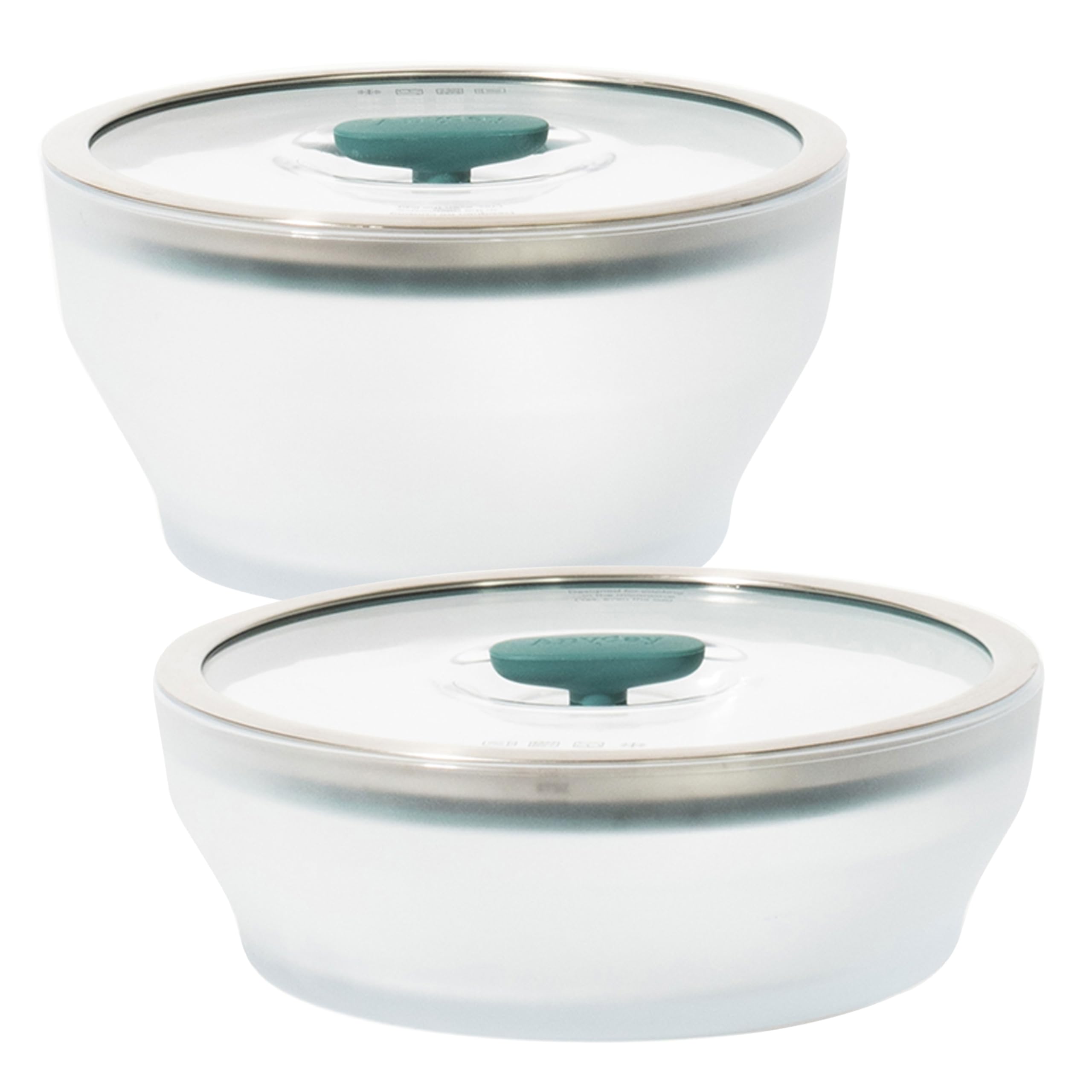 Anyday Microwave Cookware Medium Starter Set | Microwave Steamer For Cooking | Microwave Safe Mixing Bowls | Vegetable Steamer |