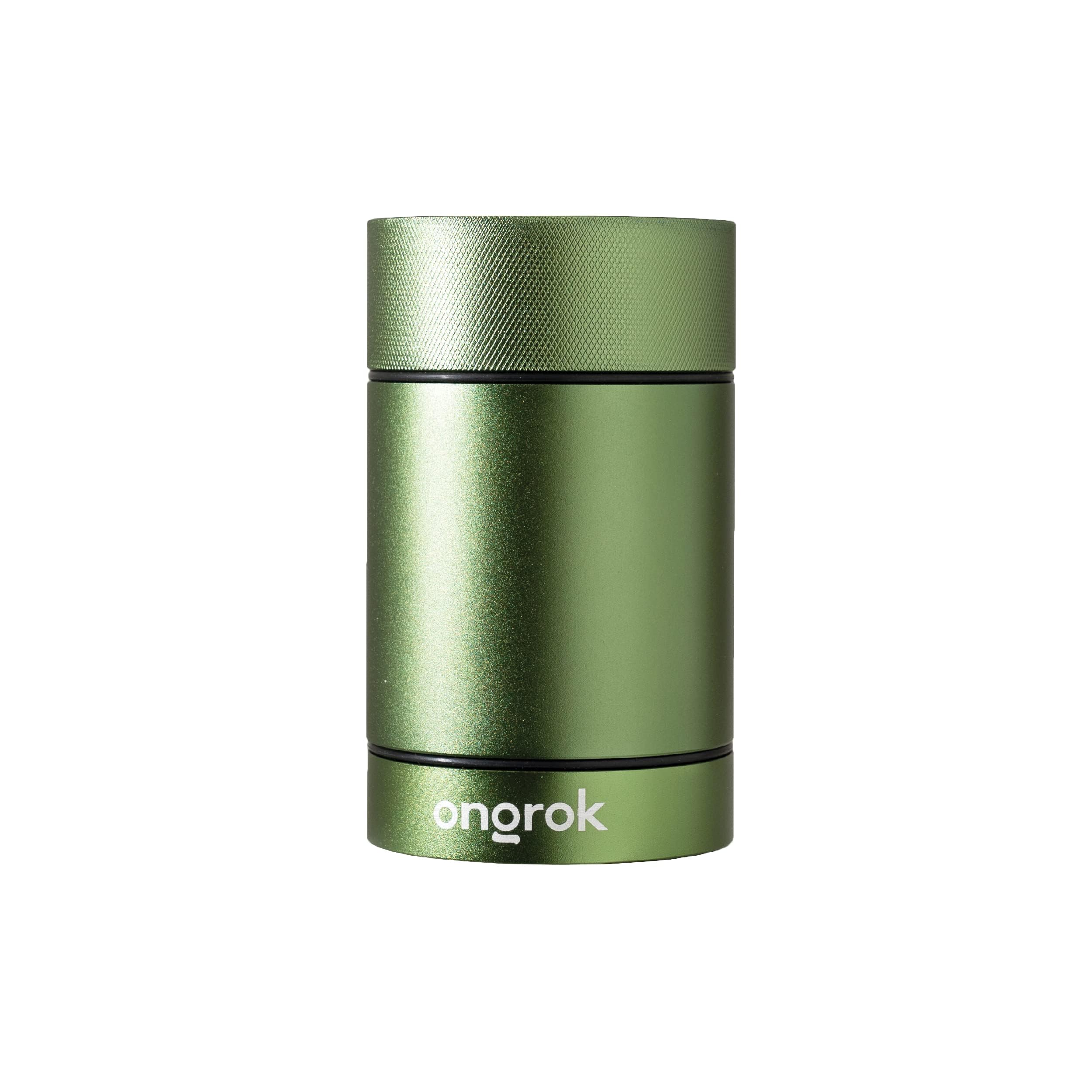 ONGROK Aluminum Storage Container, 180ml, Air Proof Jar to Preserve Smell and Aroma