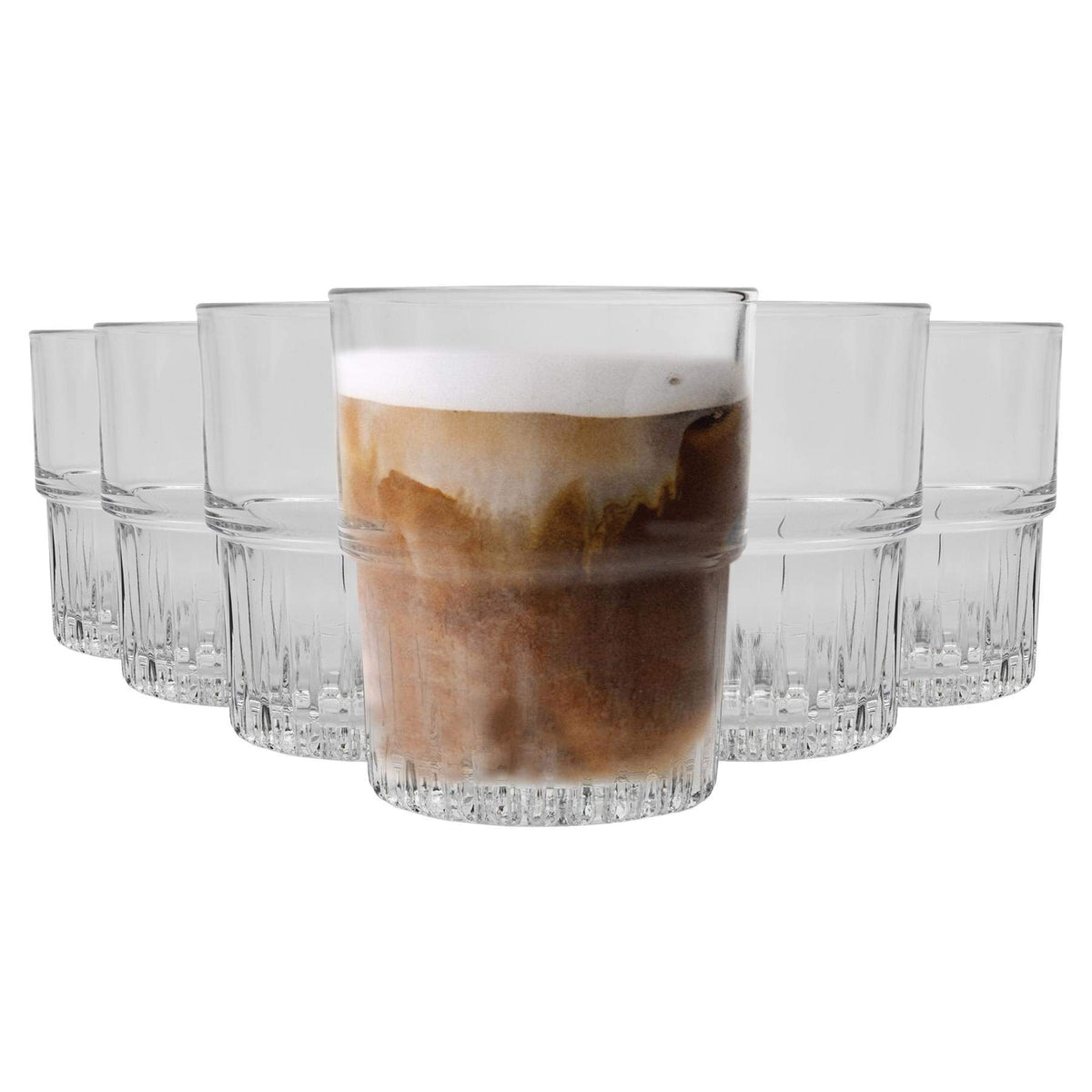 Duralex Empilable Glass Tumbler (Set Of 6), 7 Oz, Clear