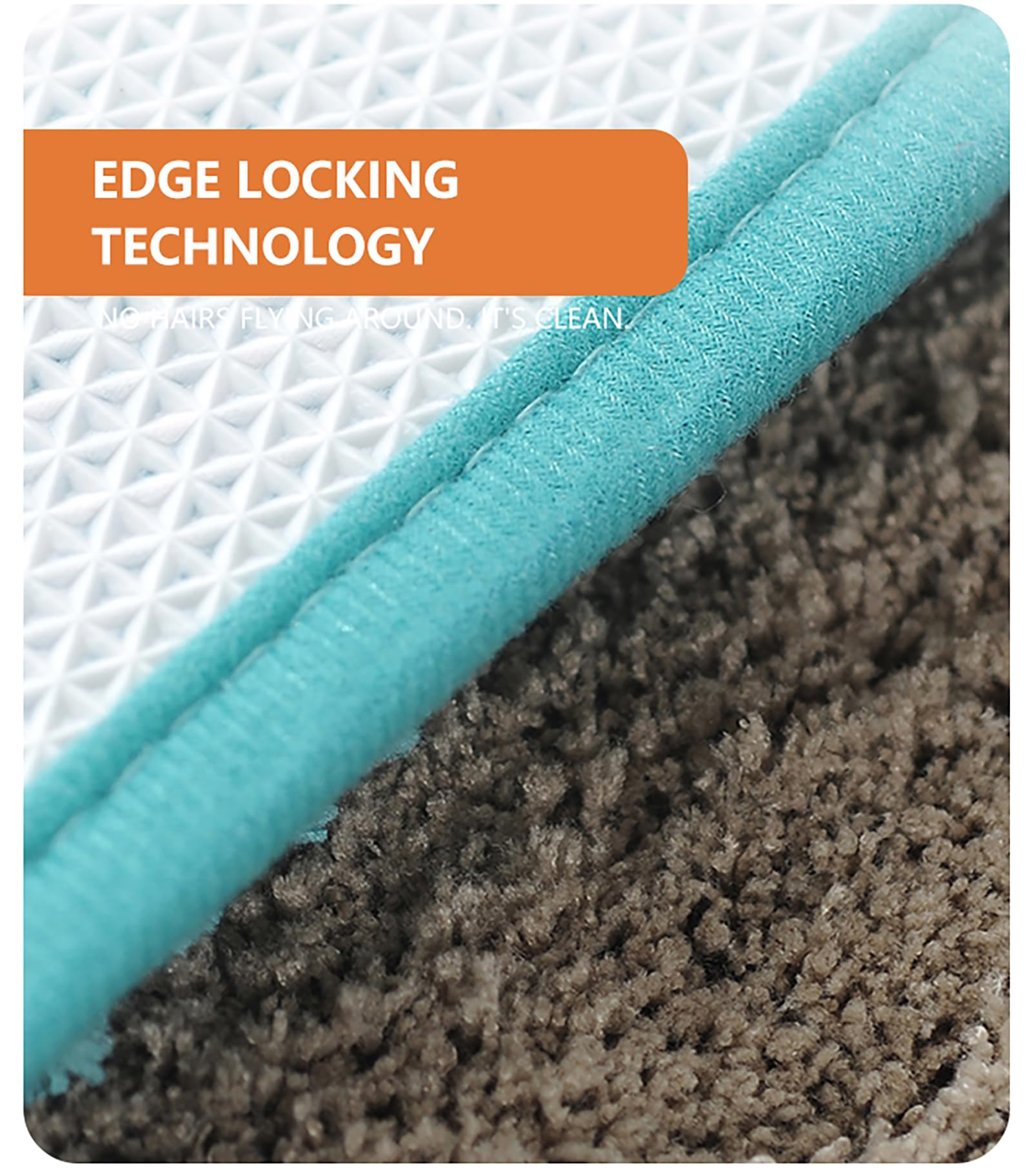 Matengzig Microfiber Bathroom Rug 20X32, Extra Soft Shaggy Bathroom Mat Non-Slip Water Absorbent Washable Bath Rug, Turquoise