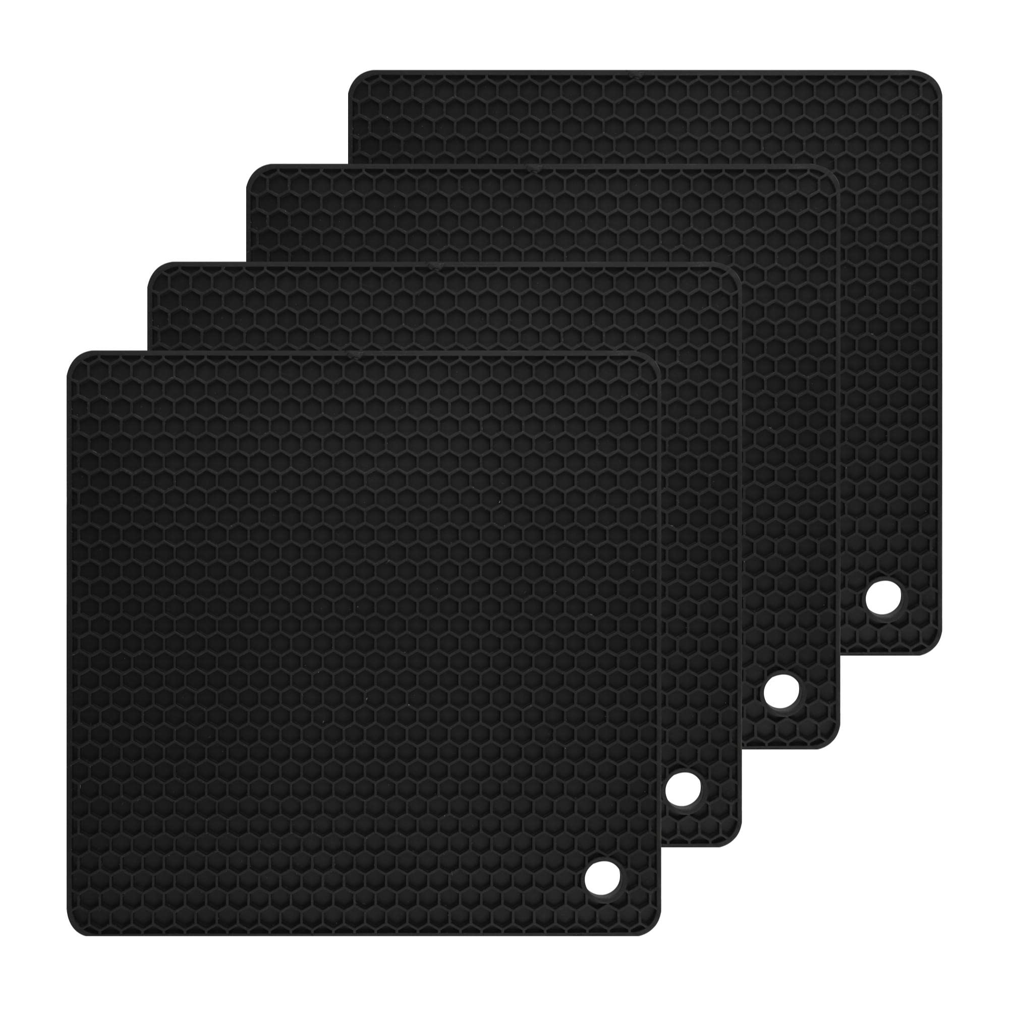 Nstezrne Trivets For Hot Dishes, Trivet Hot Pads For Kitchen, Silicone Trivets For Hot Pots And Pans, Silicone Pot Holder, Multi