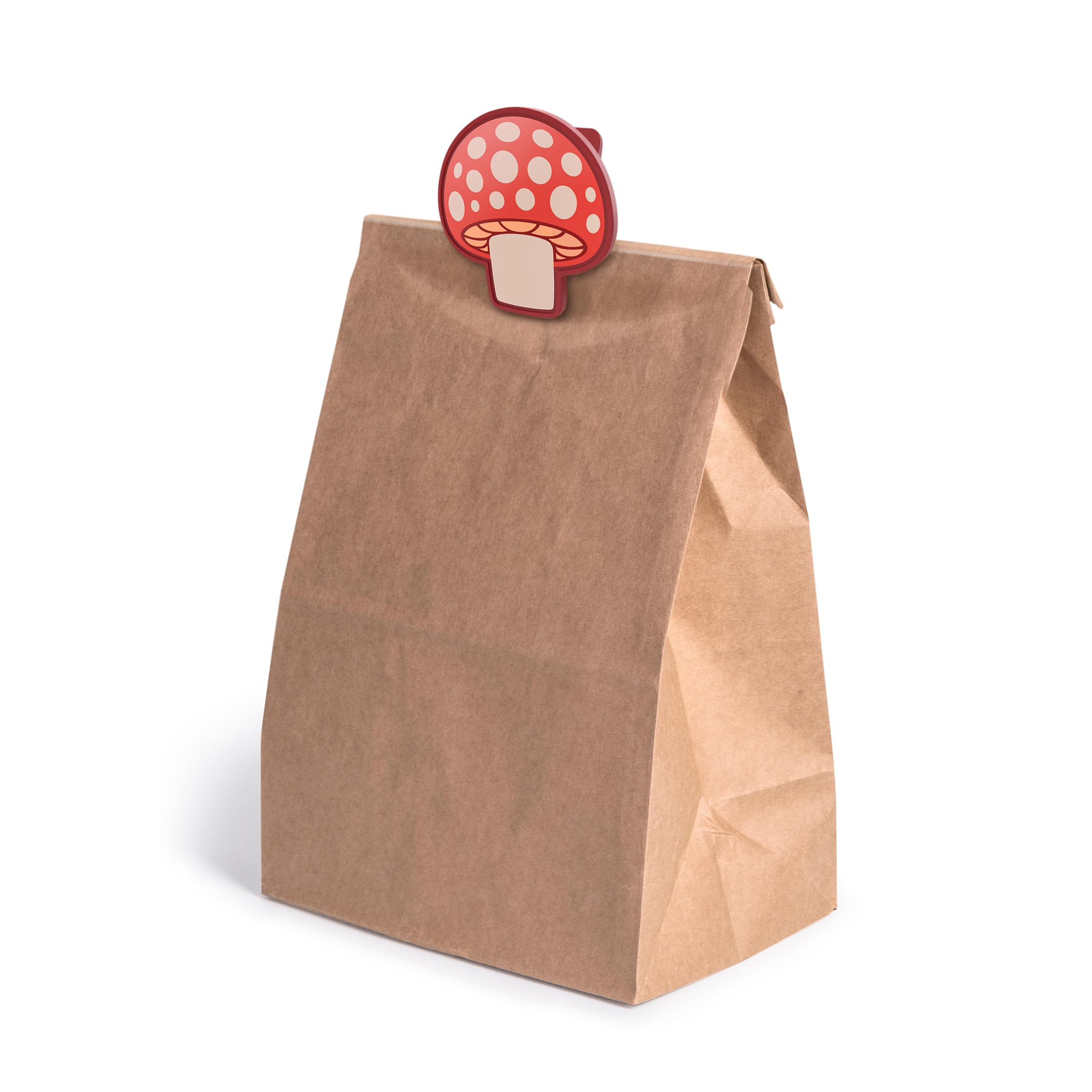 Genuine Fred Shroomates, Mushroom Bag Clips, Set Of 4