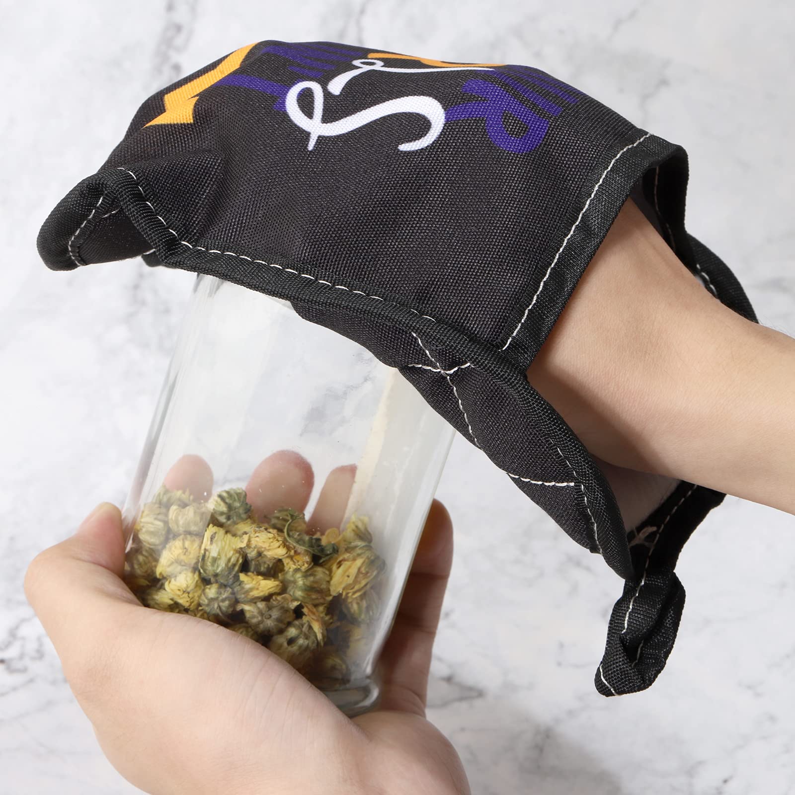 G2Tup Witchy Hocus Sisters Inspired Oven Mitts Pot Holders With Pockets In A World Full Of Basic Witches Be A(In A World)
