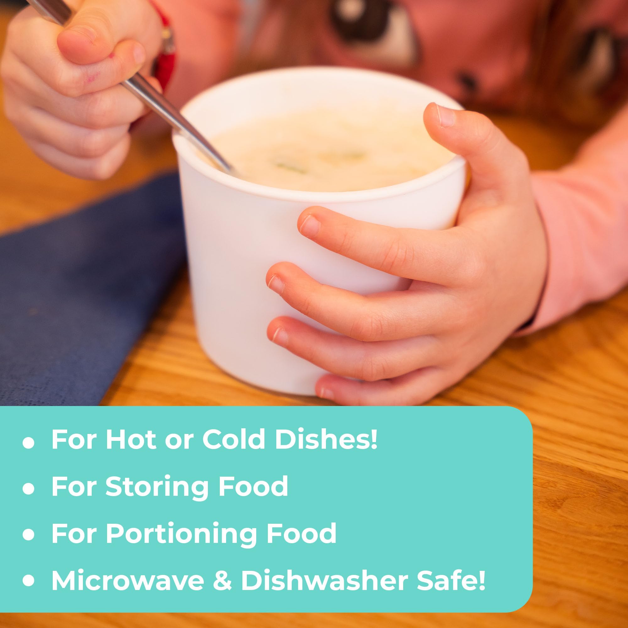 Starpack Ice Cream Containers For Homemade Ice Cream (6 Pcs) - Reusable Ice Cream Containers With Lids - Ice Cream Storage Conta